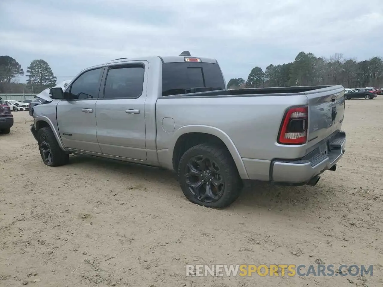 2 Photograph of a damaged car 1C6SRFHT0MN550332 RAM 1500 2021