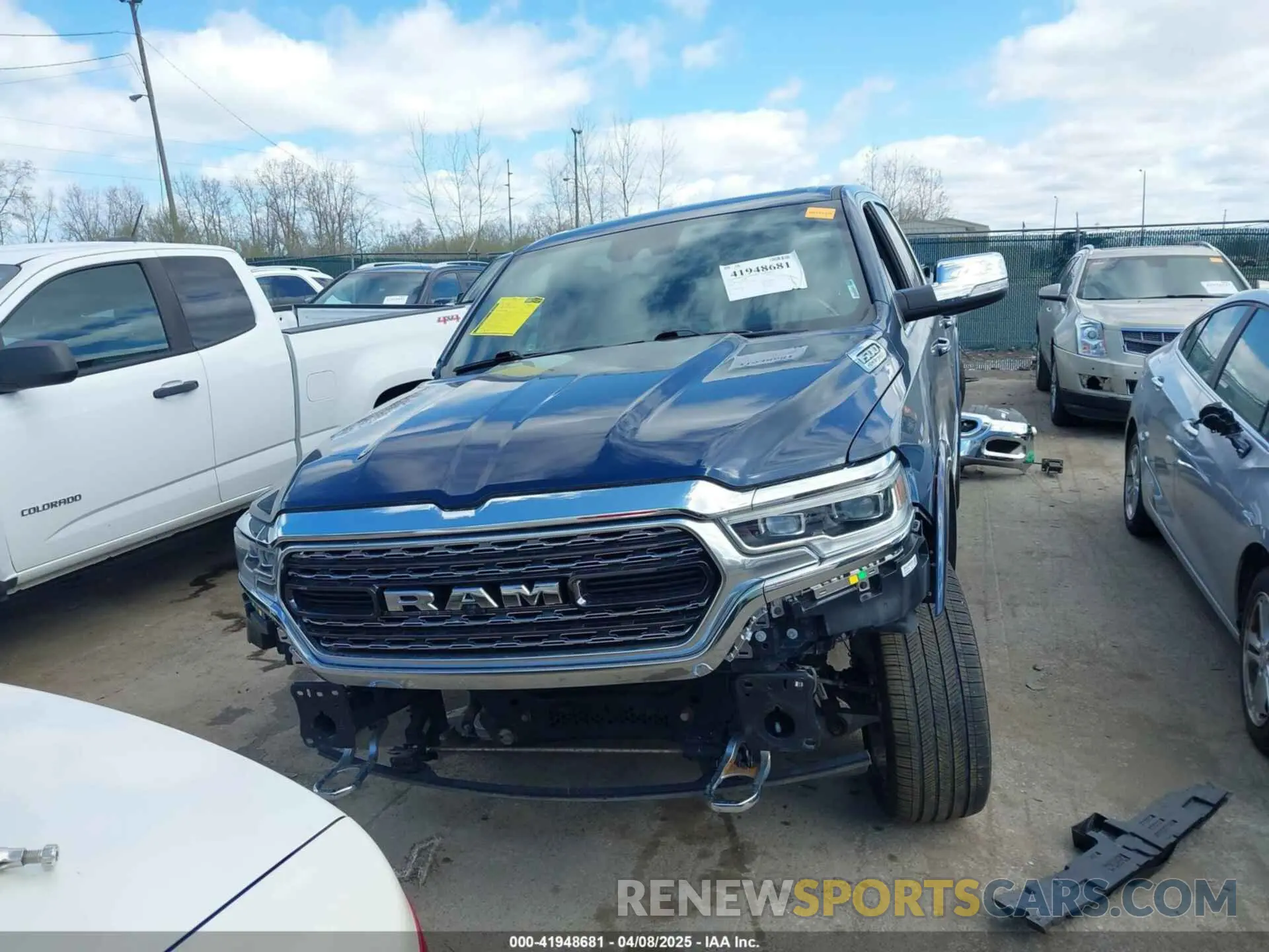 13 Photograph of a damaged car 1C6SRFHT1MN578723 RAM 1500 2021