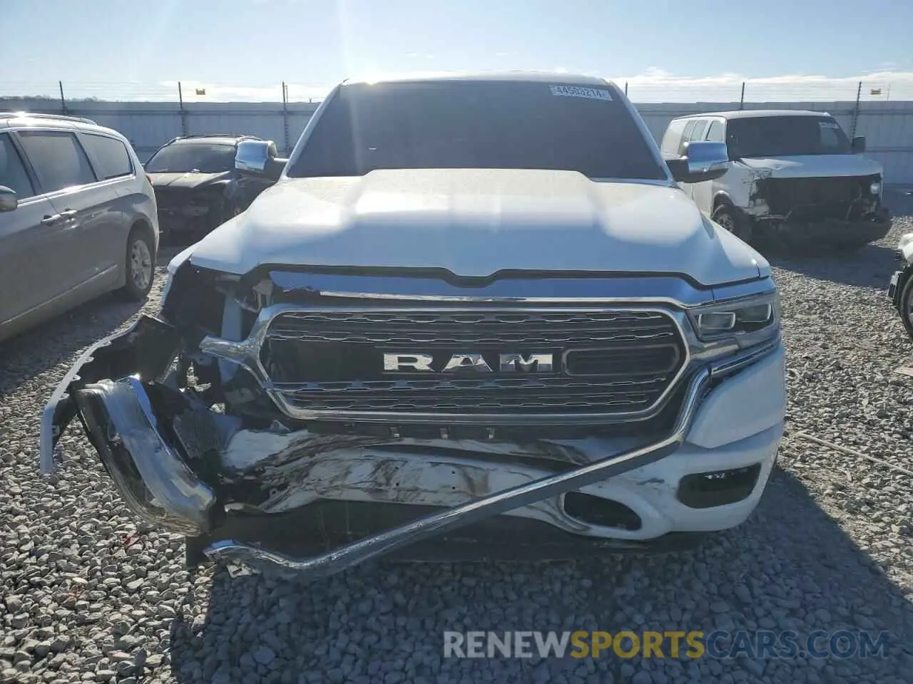 5 Photograph of a damaged car 1C6SRFHT1MN831295 RAM 1500 2021