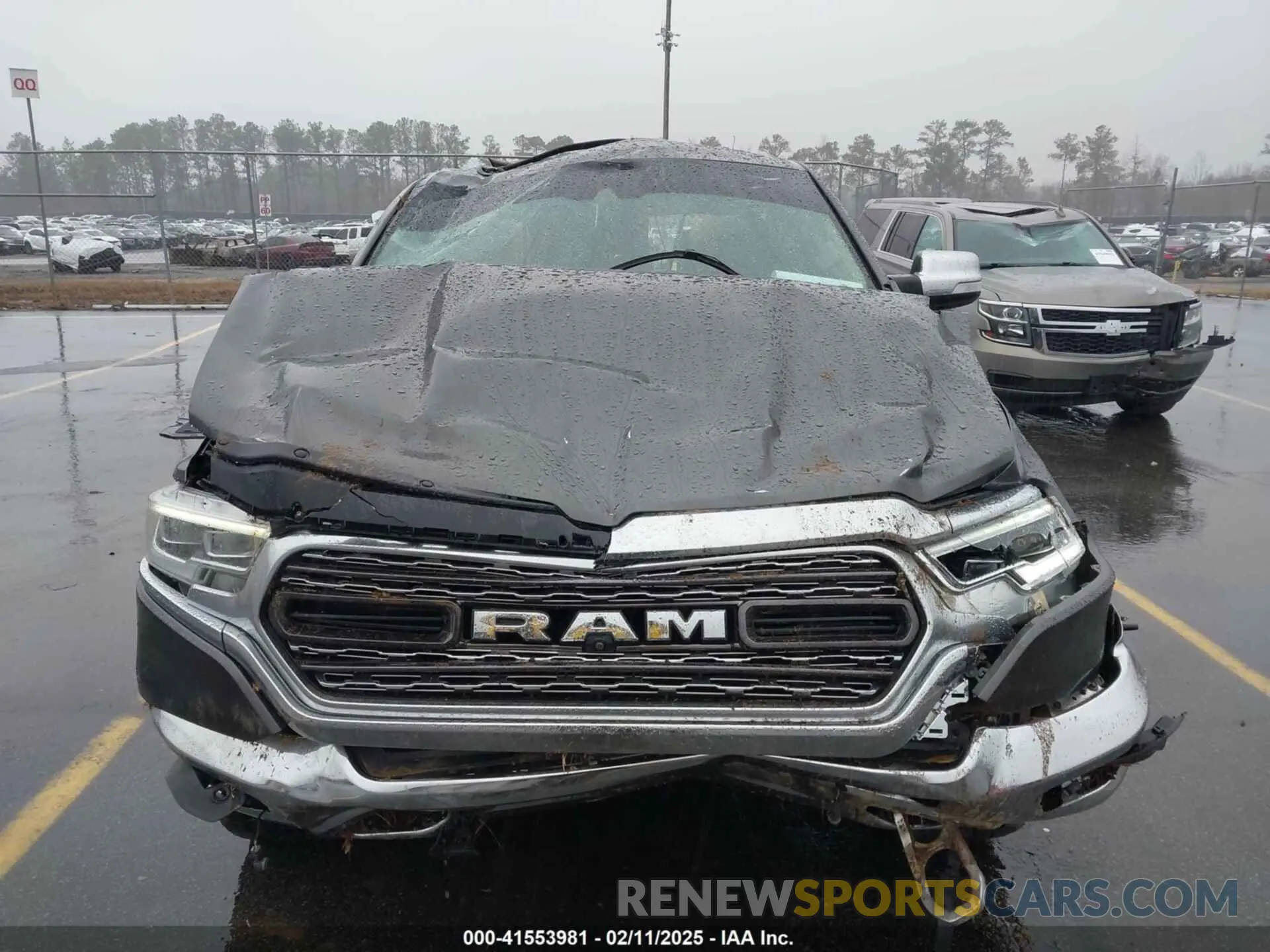 6 Photograph of a damaged car 1C6SRFHT4MN588369 RAM 1500 2021