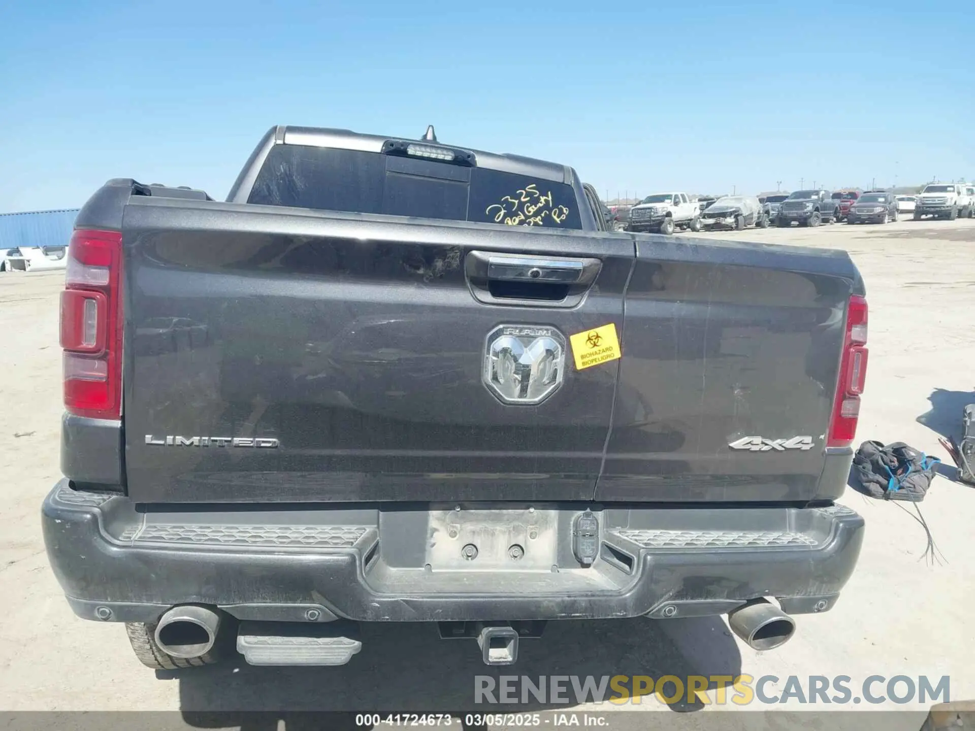 16 Photograph of a damaged car 1C6SRFHT6MN746520 RAM 1500 2021