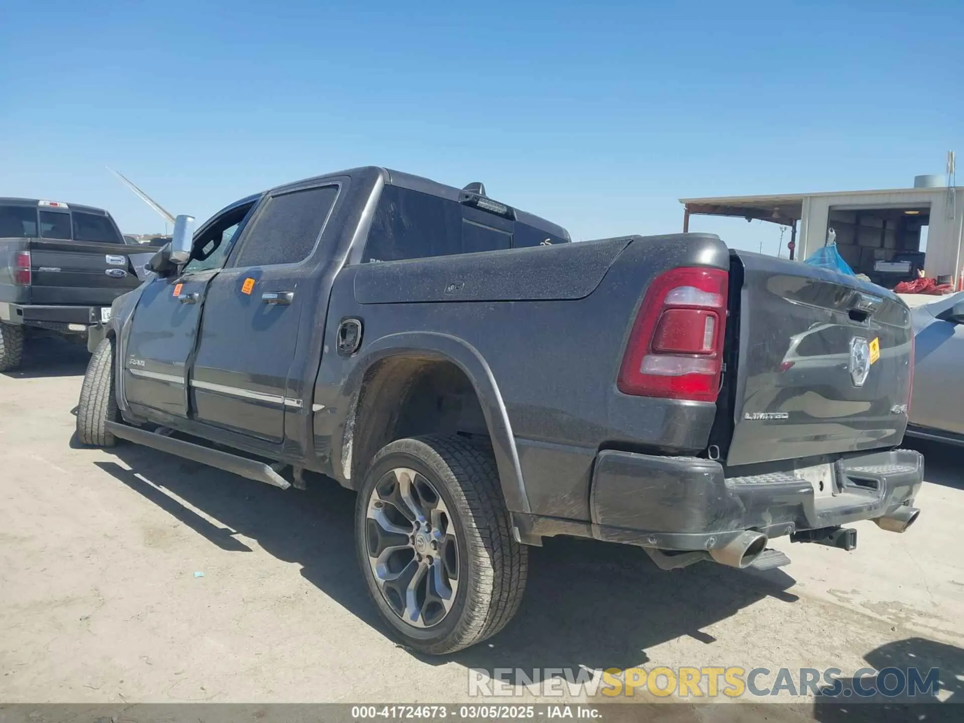 3 Photograph of a damaged car 1C6SRFHT6MN746520 RAM 1500 2021