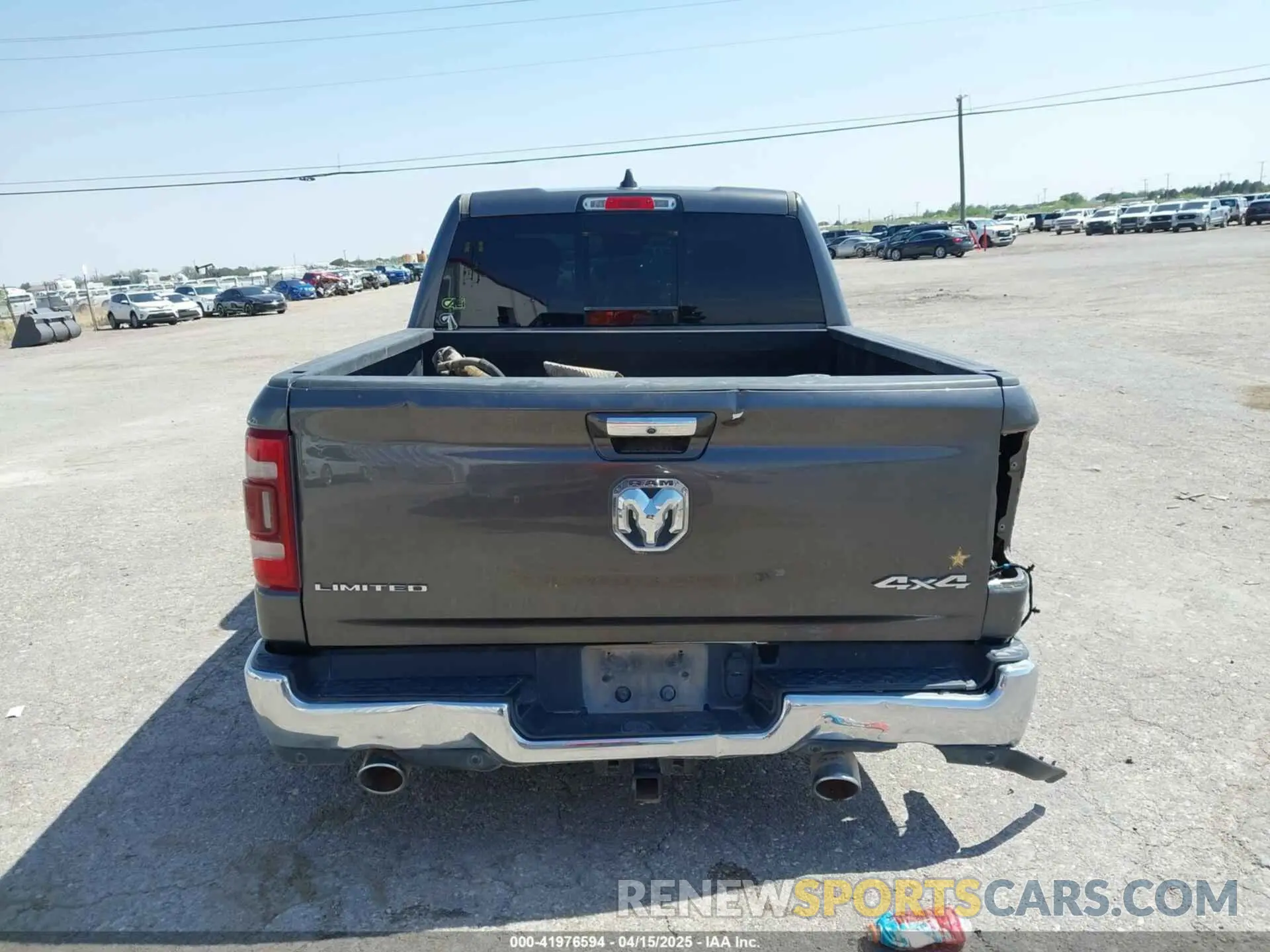 15 Photograph of a damaged car 1C6SRFHT8MN640179 RAM 1500 2021