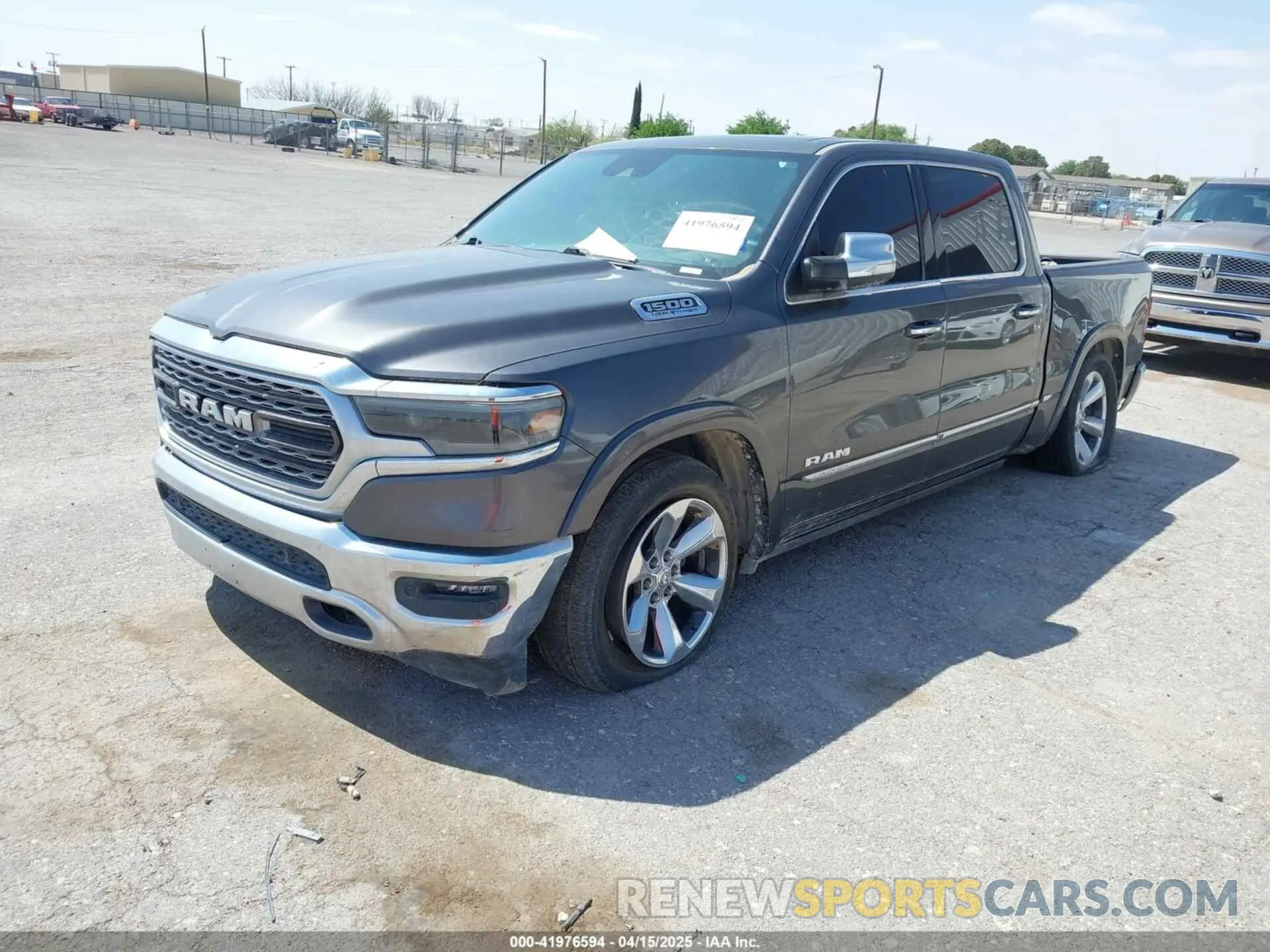 2 Photograph of a damaged car 1C6SRFHT8MN640179 RAM 1500 2021