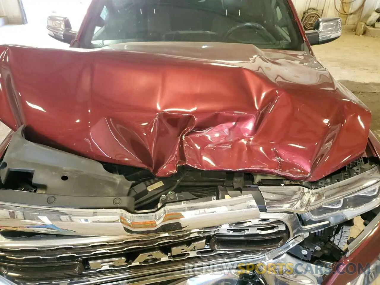 11 Photograph of a damaged car 1C6SRFHT9MN501081 RAM 1500 2021