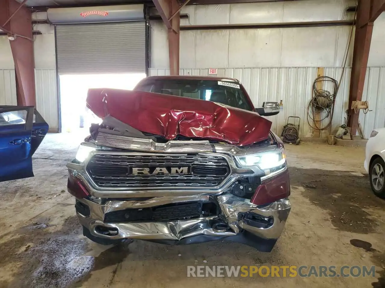 5 Photograph of a damaged car 1C6SRFHT9MN501081 RAM 1500 2021