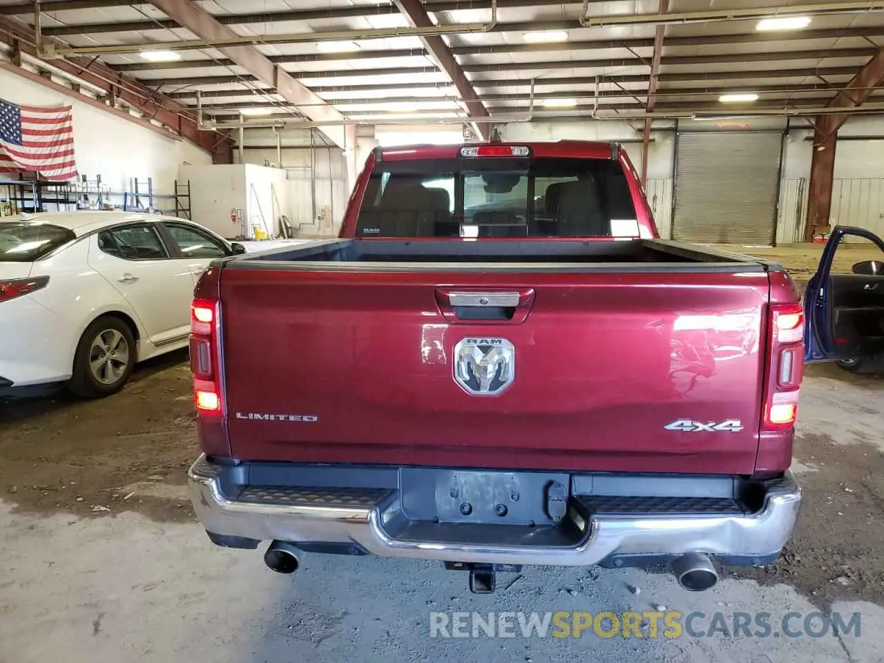 6 Photograph of a damaged car 1C6SRFHT9MN501081 RAM 1500 2021