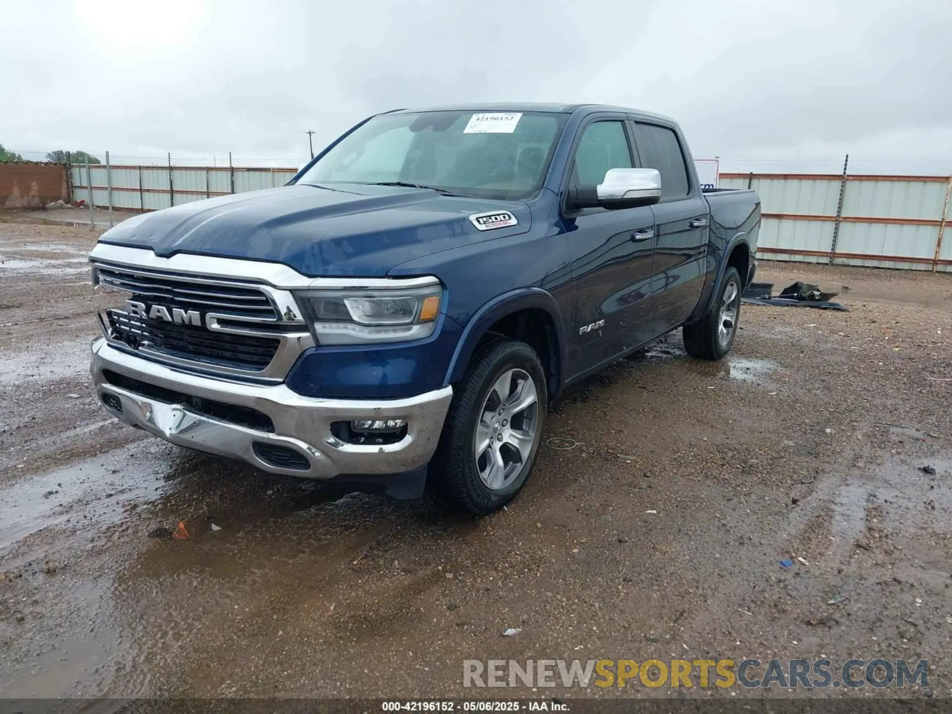 2 Photograph of a damaged car 1C6SRFJM0MN682896 RAM 1500 2021