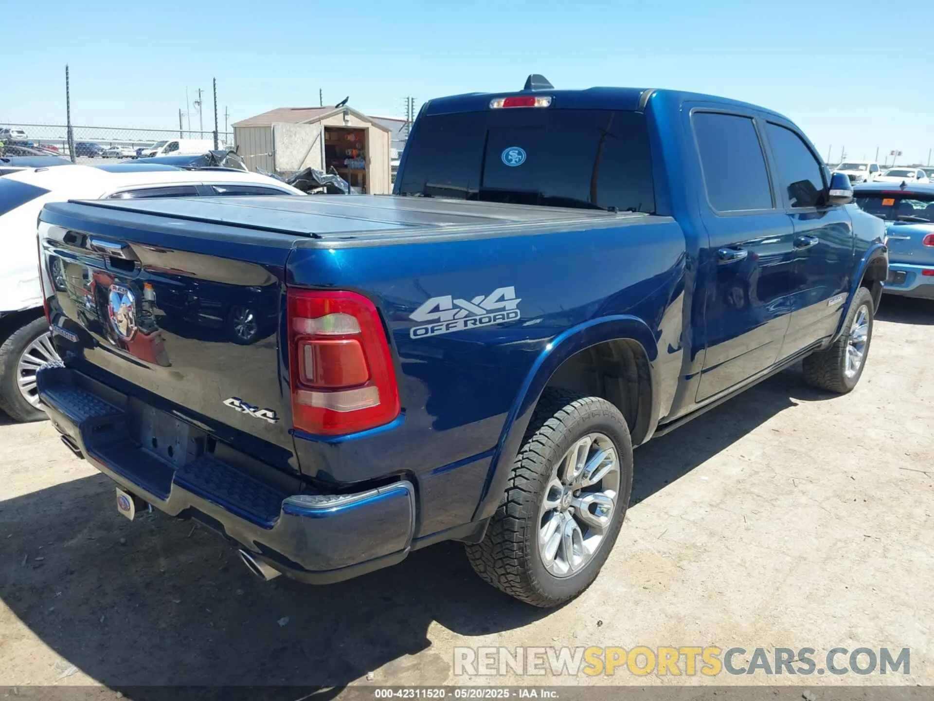 4 Photograph of a damaged car 1C6SRFJT0MN507930 RAM 1500 2021