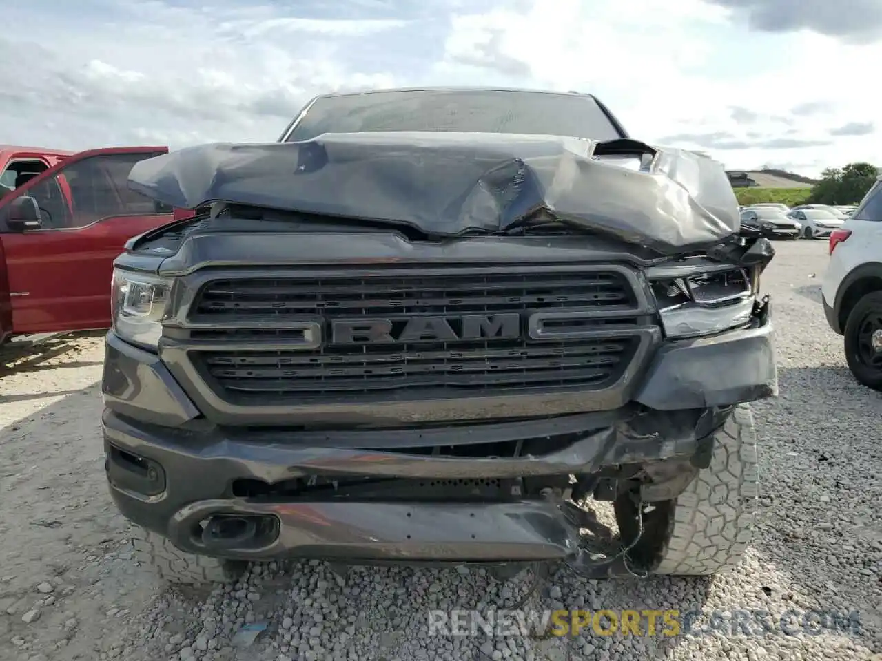 5 Photograph of a damaged car 1C6SRFJT0MN796520 RAM 1500 2021