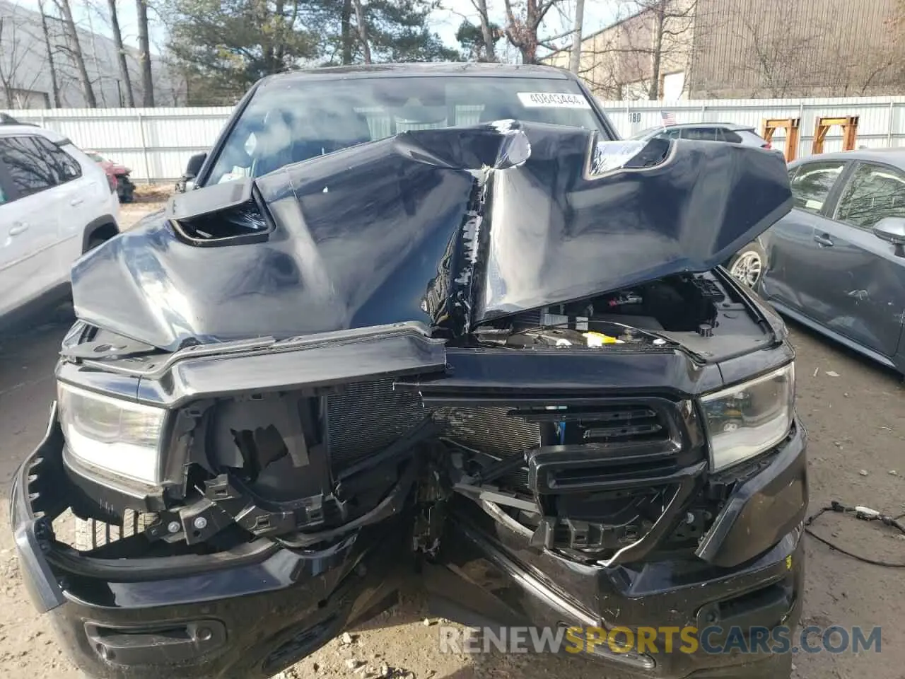 11 Photograph of a damaged car 1C6SRFJT1MN613061 RAM 1500 2021