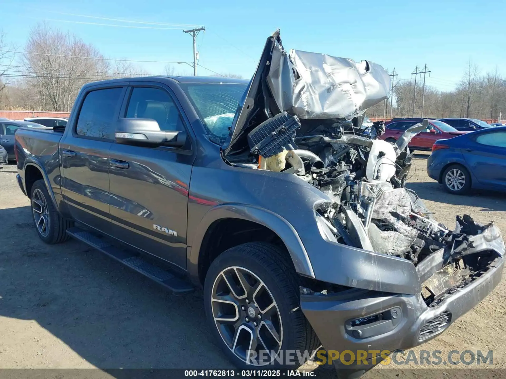 18 Photograph of a damaged car 1C6SRFJT1MN668982 RAM 1500 2021