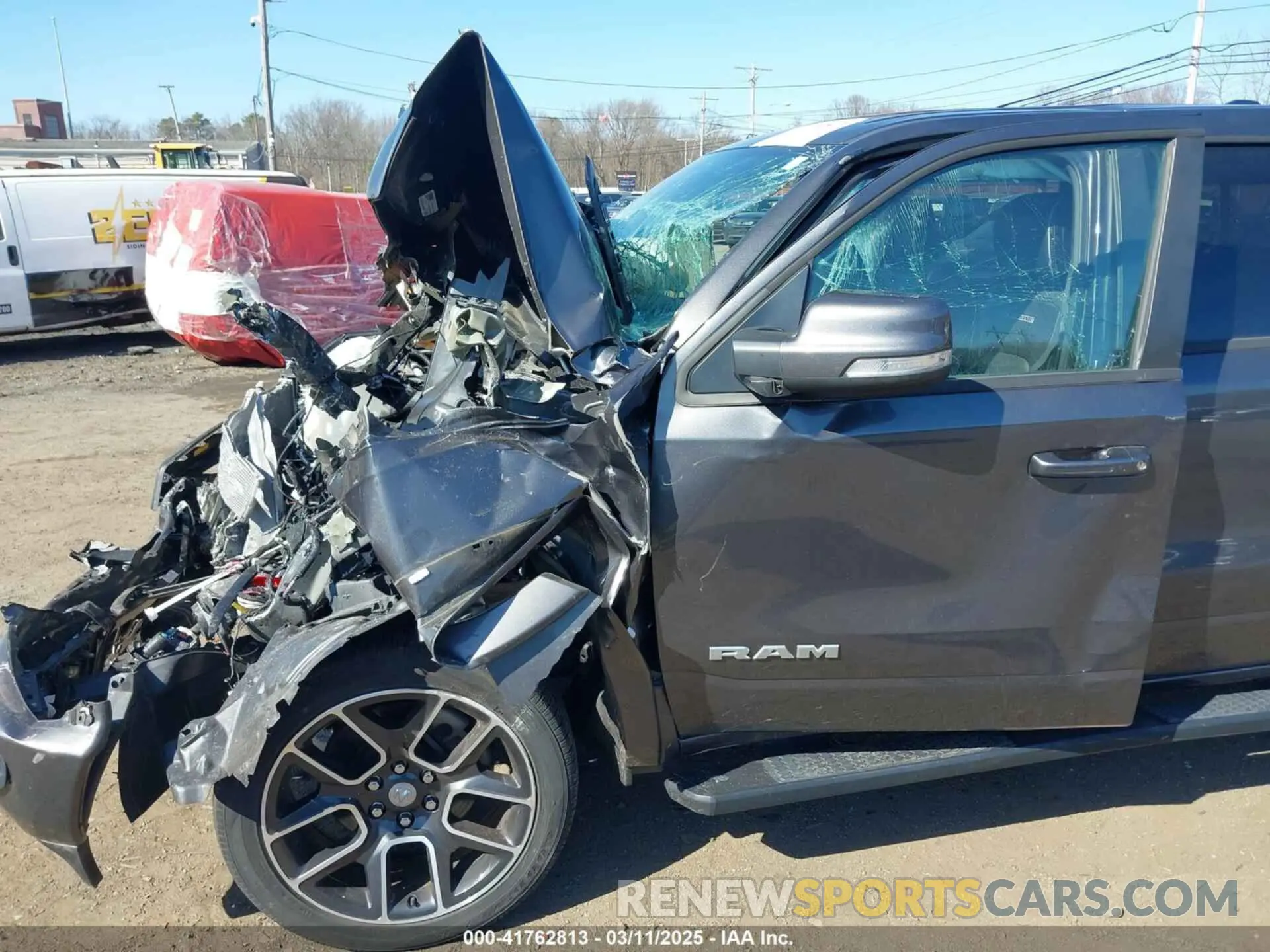 20 Photograph of a damaged car 1C6SRFJT1MN668982 RAM 1500 2021