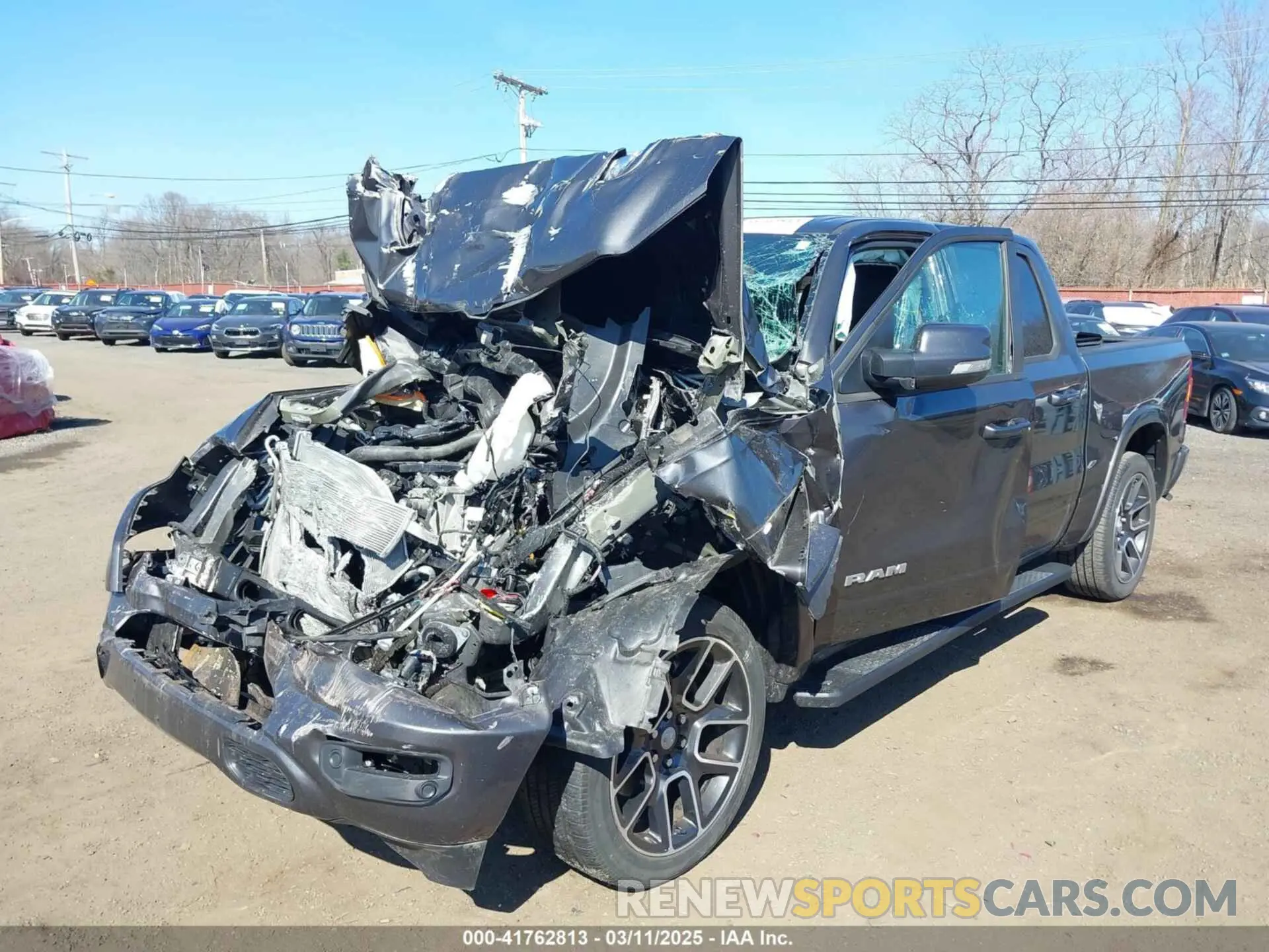 6 Photograph of a damaged car 1C6SRFJT1MN668982 RAM 1500 2021