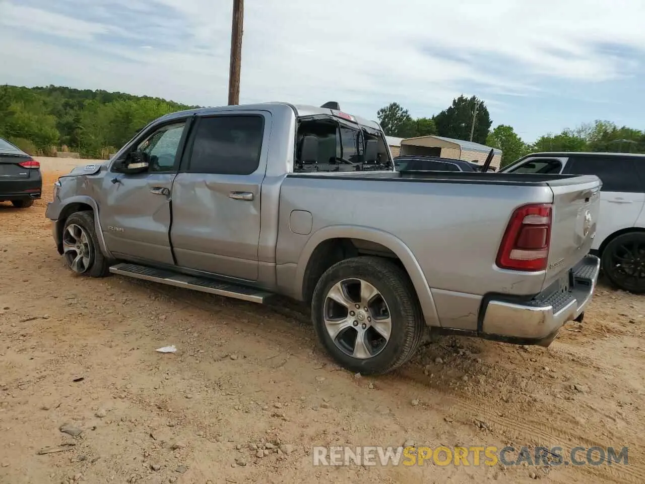 2 Photograph of a damaged car 1C6SRFJT1MN770377 RAM 1500 2021