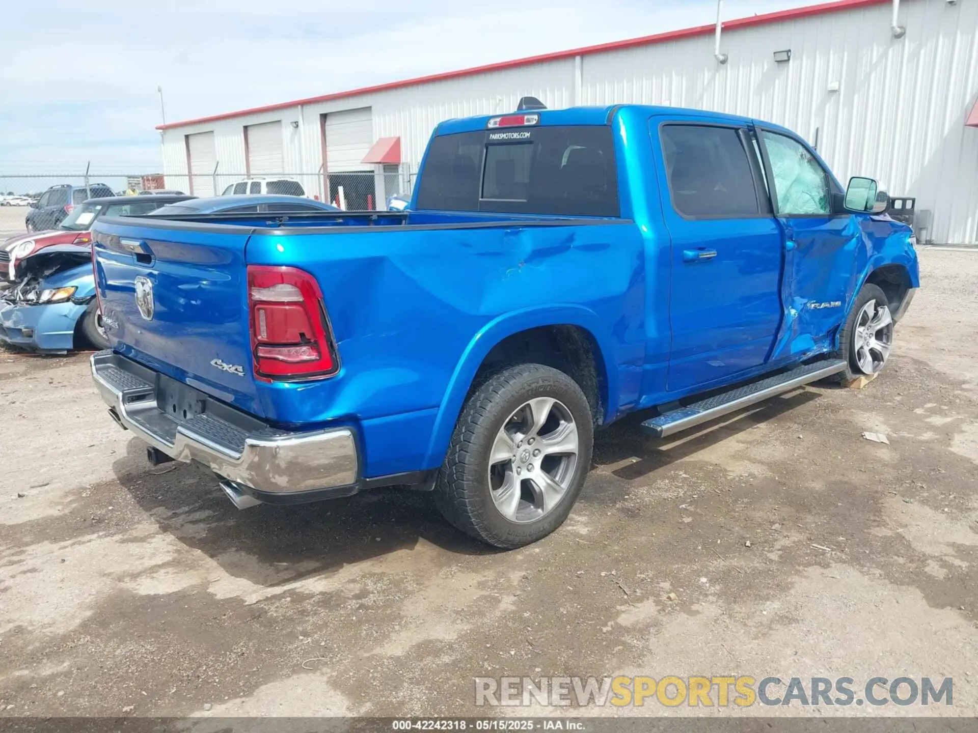 4 Photograph of a damaged car 1C6SRFJT1MN774879 RAM 1500 2021