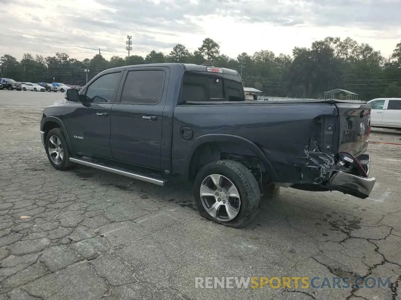 2 Photograph of a damaged car 1C6SRFJT3MN639435 RAM 1500 2021