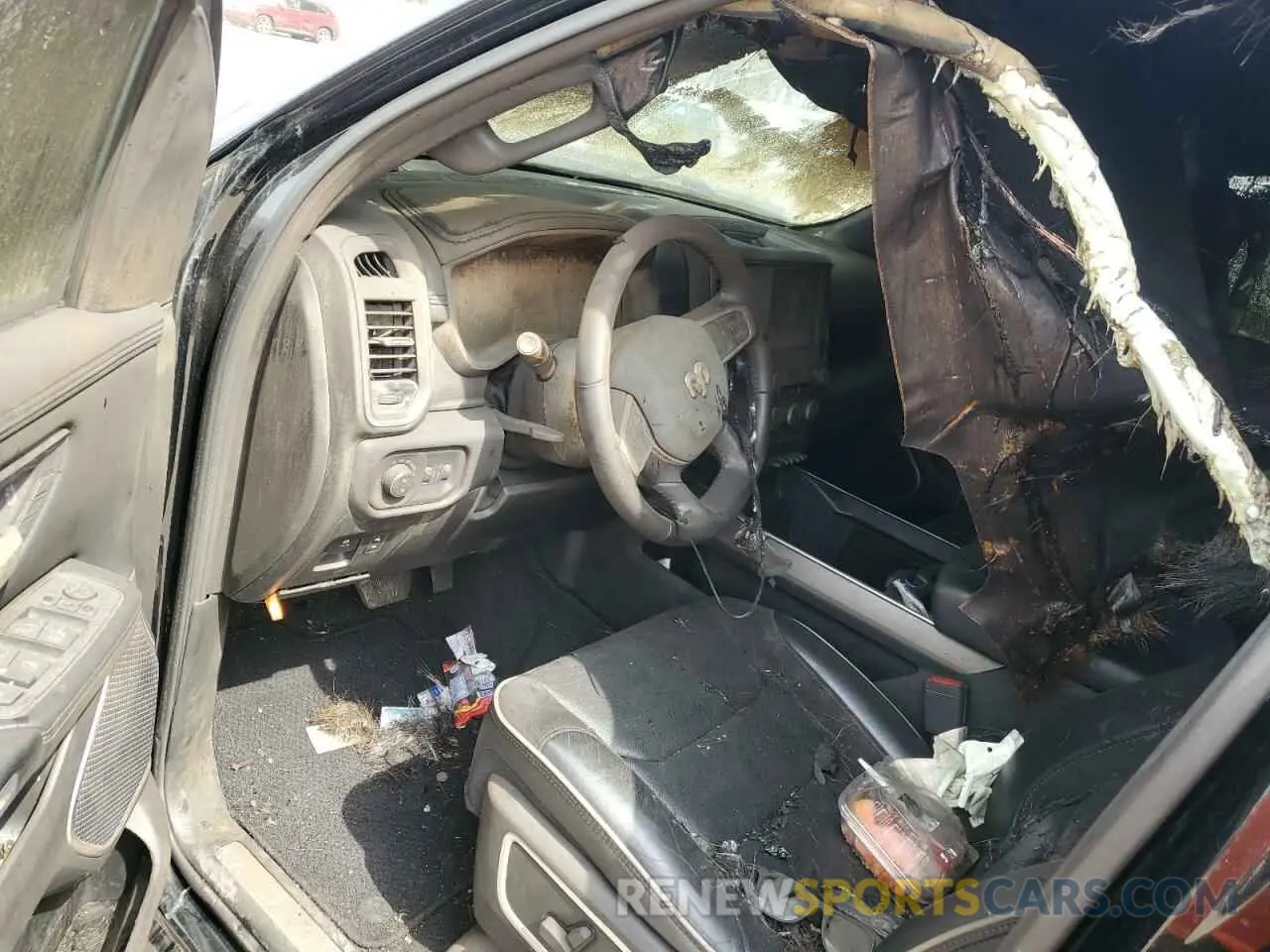 8 Photograph of a damaged car 1C6SRFJT3MN649527 RAM 1500 2021