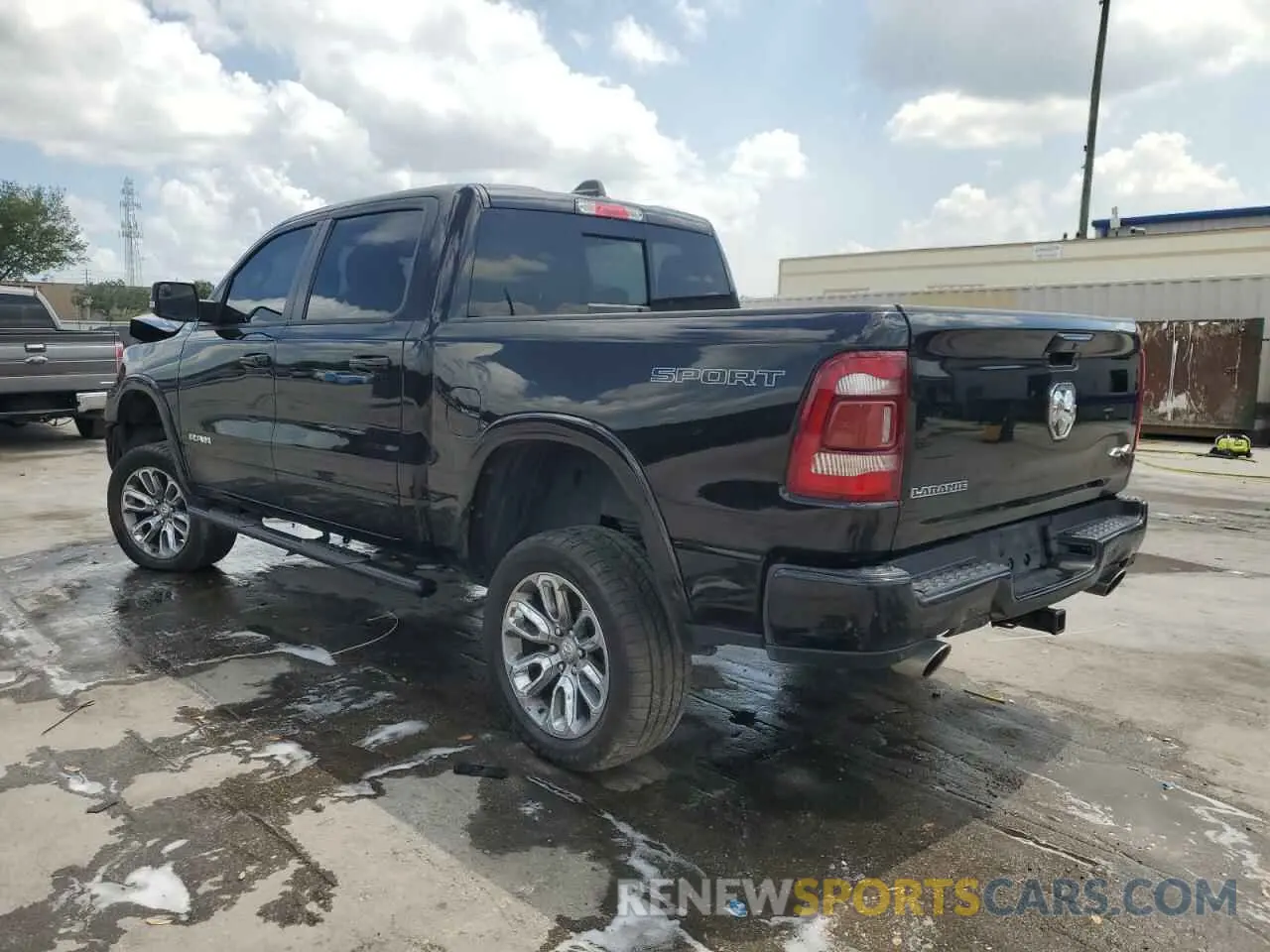 2 Photograph of a damaged car 1C6SRFJT3MN792252 RAM 1500 2021