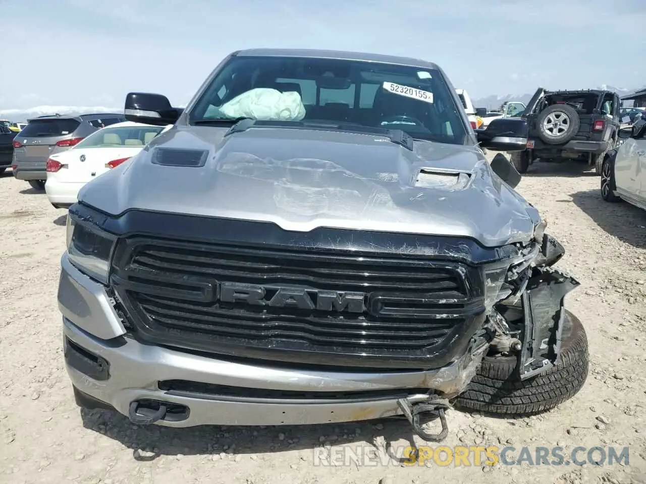 5 Photograph of a damaged car 1C6SRFJT4MN627861 RAM 1500 2021