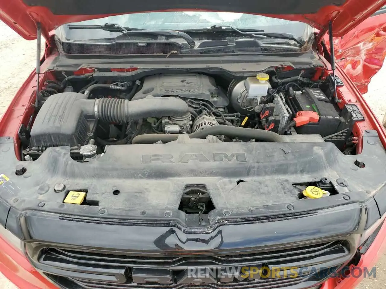 11 Photograph of a damaged car 1C6SRFJT5MN559666 RAM 1500 2021