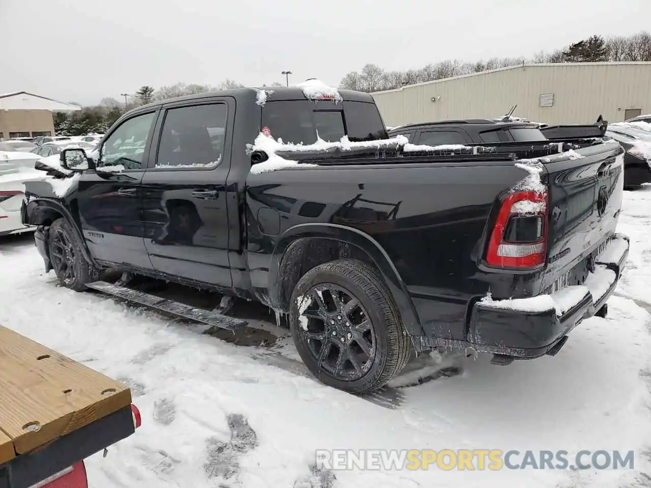 2 Photograph of a damaged car 1C6SRFJT5MN588360 RAM 1500 2021