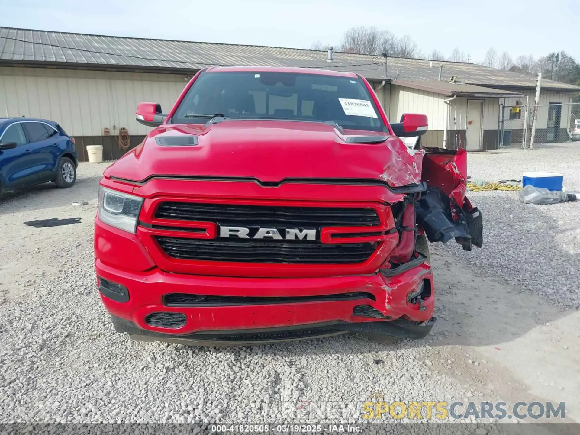 13 Photograph of a damaged car 1C6SRFJT5MN716600 RAM 1500 2021