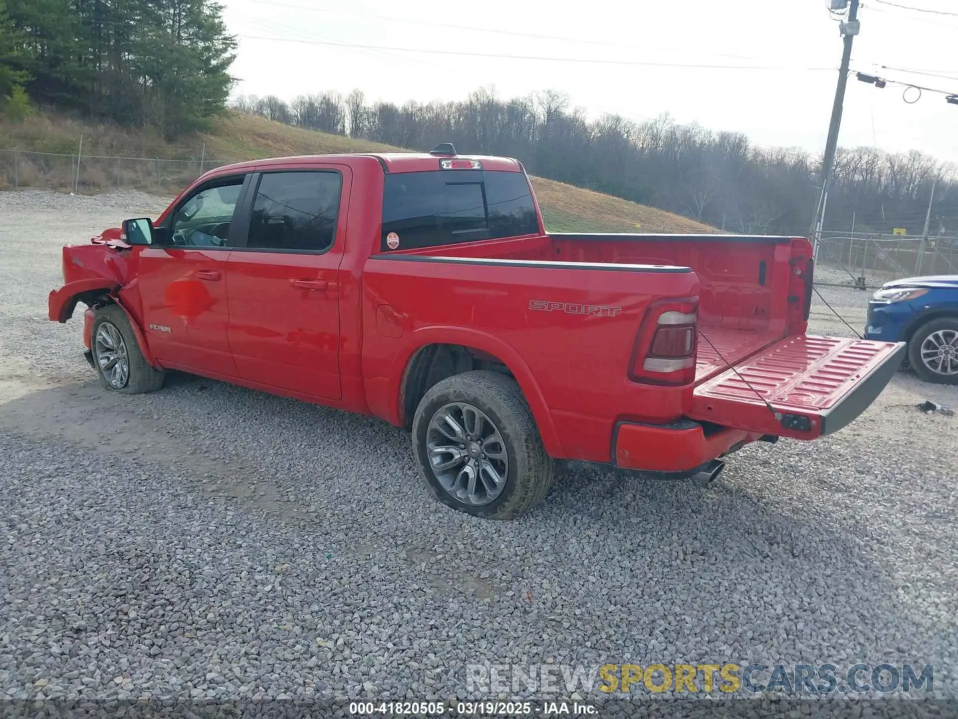 3 Photograph of a damaged car 1C6SRFJT5MN716600 RAM 1500 2021