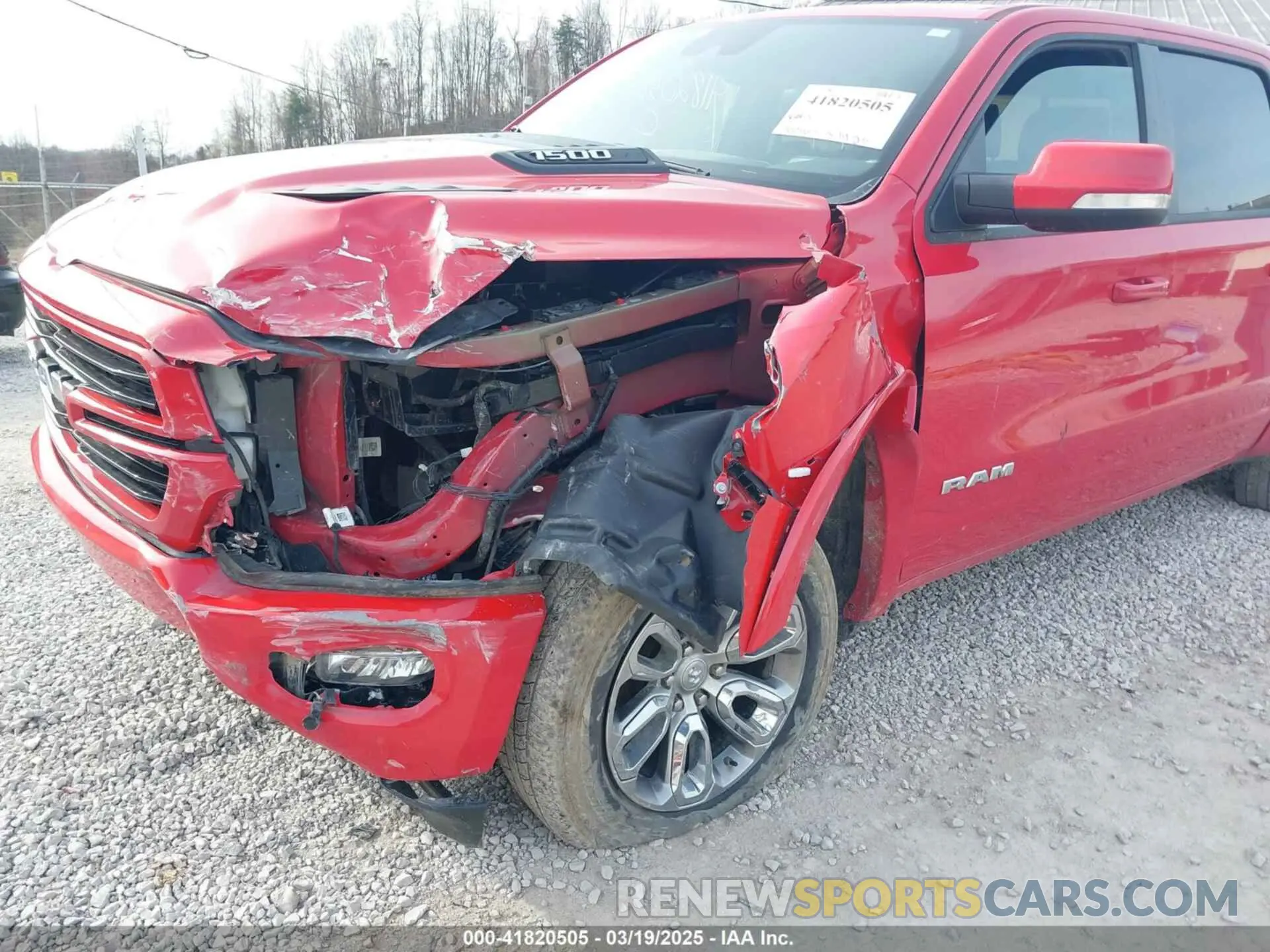 6 Photograph of a damaged car 1C6SRFJT5MN716600 RAM 1500 2021