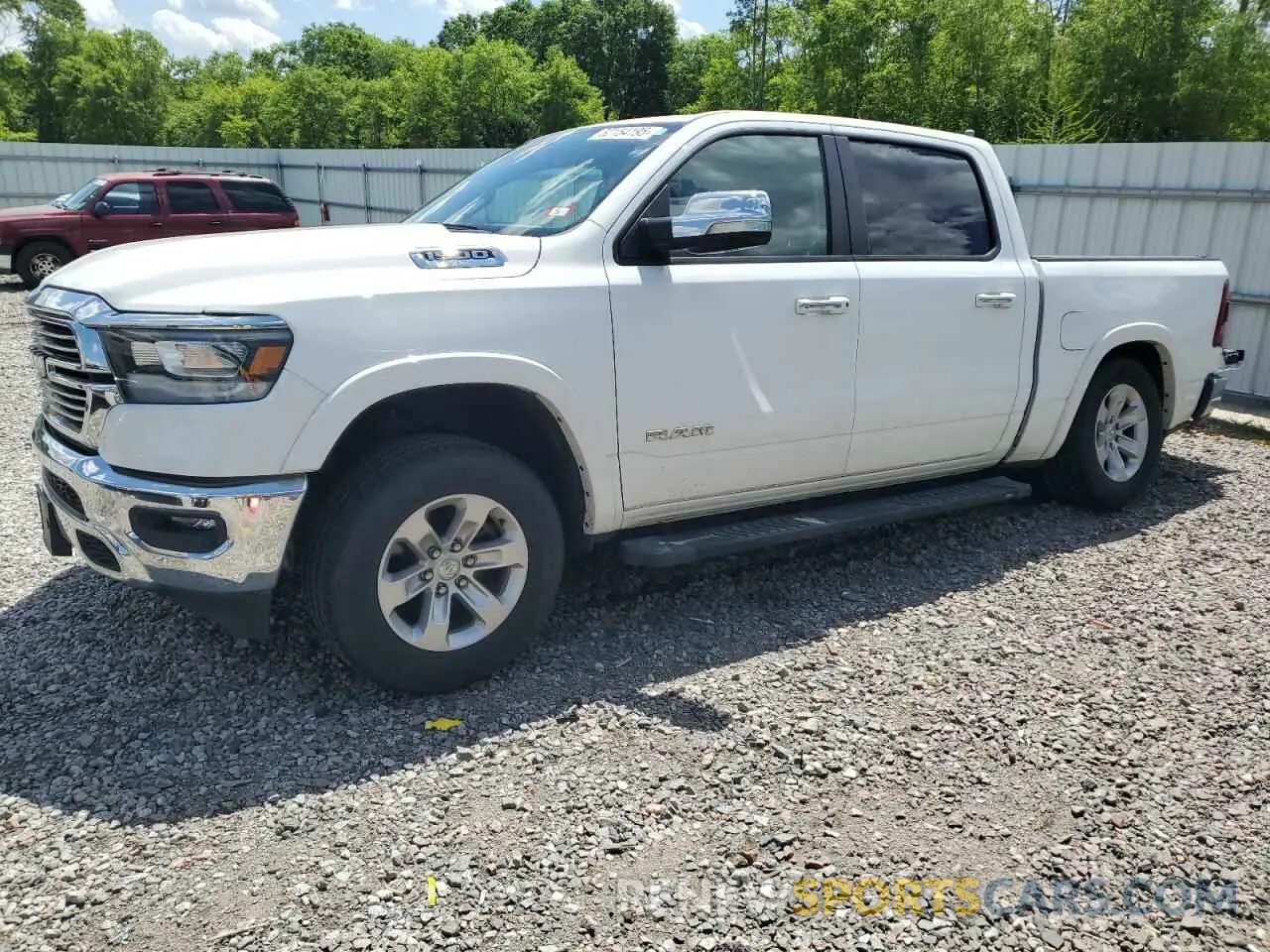 1 Photograph of a damaged car 1C6SRFJT5MN751315 RAM 1500 2021