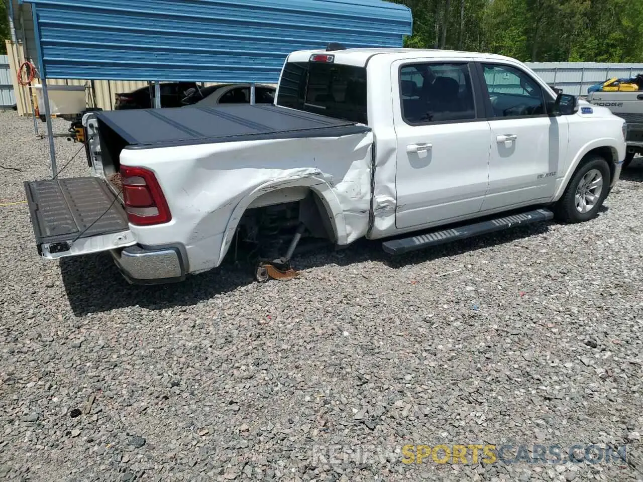 3 Photograph of a damaged car 1C6SRFJT5MN751315 RAM 1500 2021