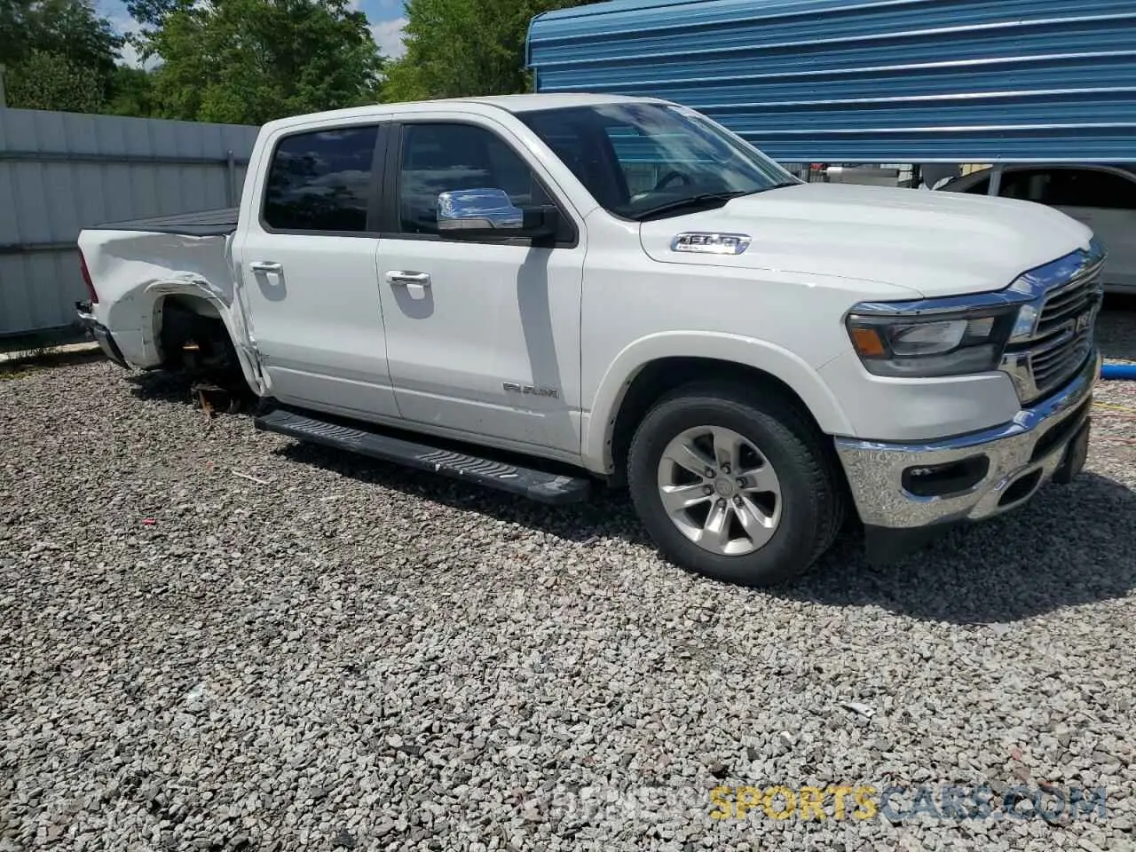 4 Photograph of a damaged car 1C6SRFJT5MN751315 RAM 1500 2021