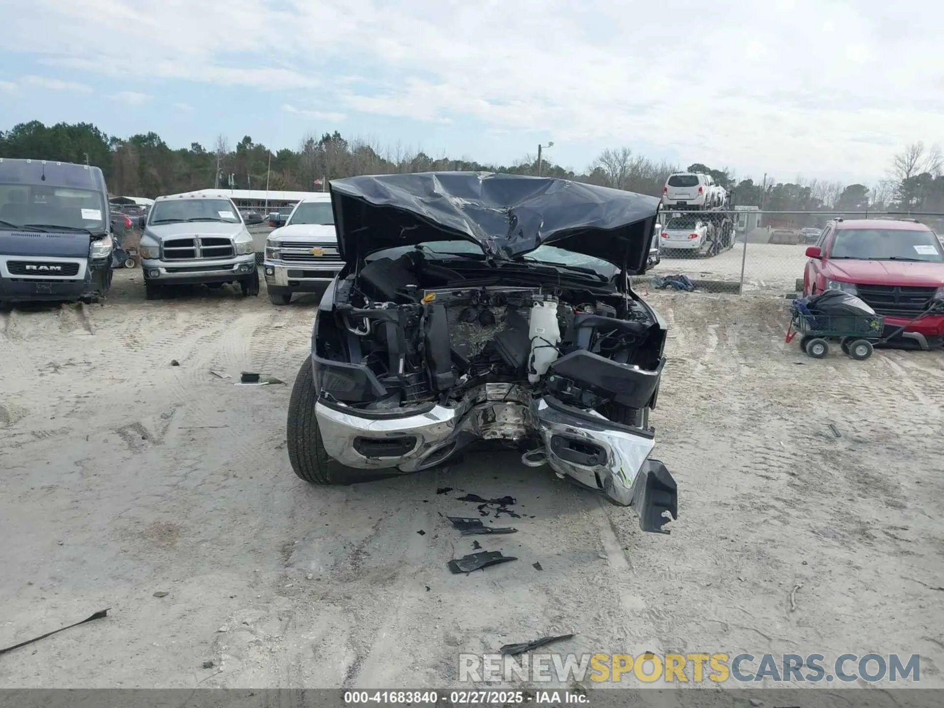 12 Photograph of a damaged car 1C6SRFJT6MN666399 RAM 1500 2021