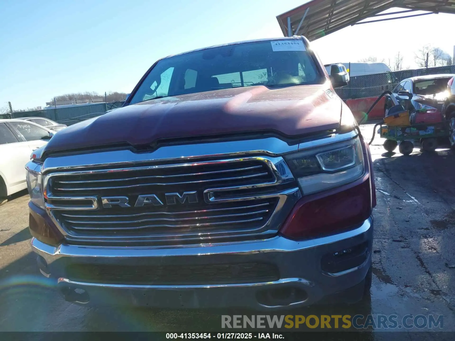 11 Photograph of a damaged car 1C6SRFJT8MN773616 RAM 1500 2021