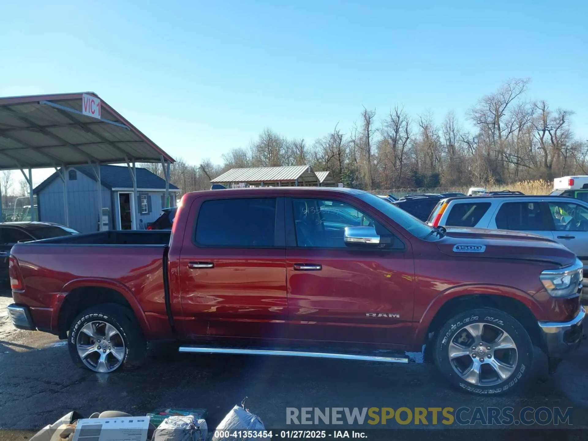 12 Photograph of a damaged car 1C6SRFJT8MN773616 RAM 1500 2021