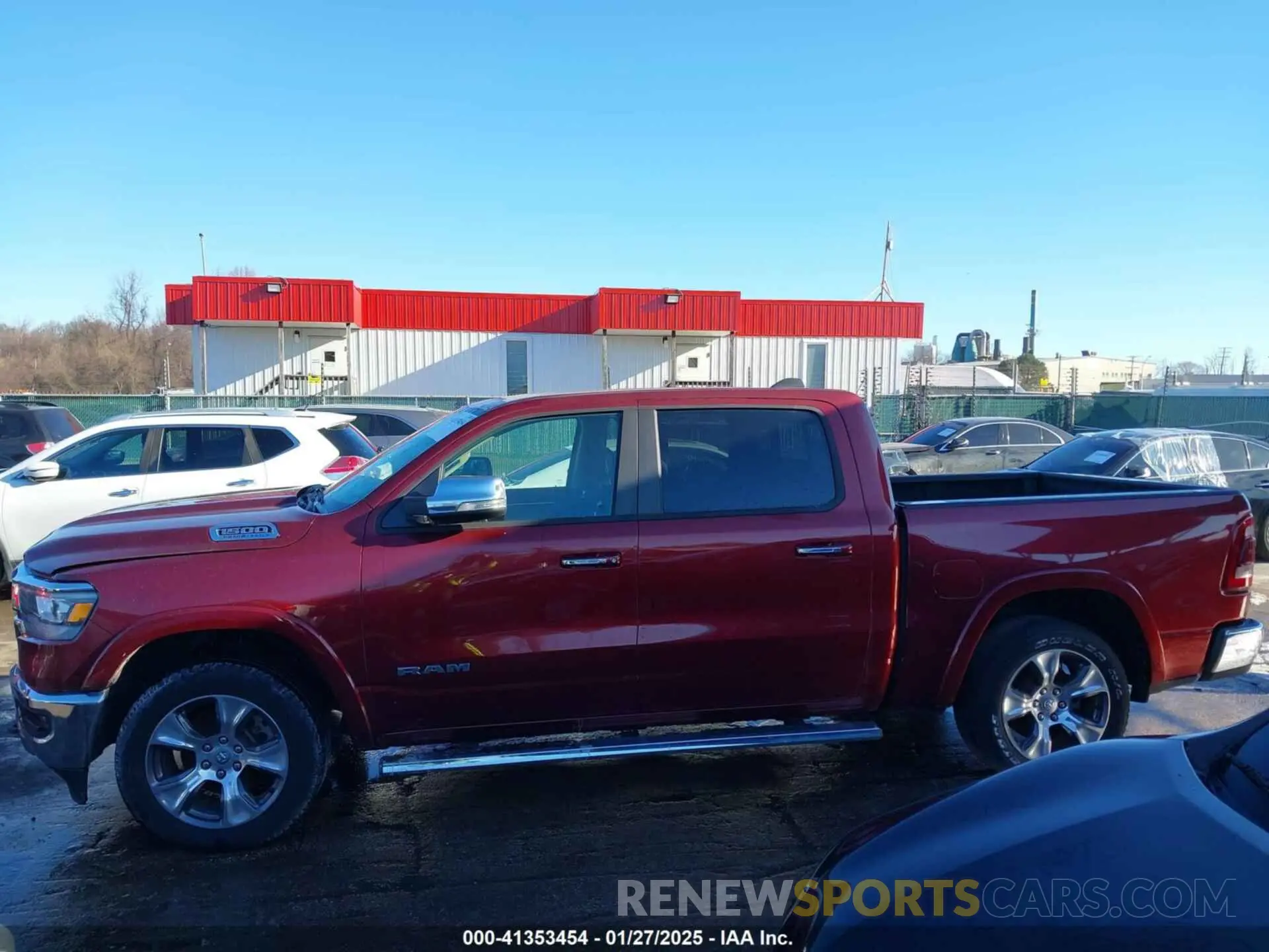 13 Photograph of a damaged car 1C6SRFJT8MN773616 RAM 1500 2021
