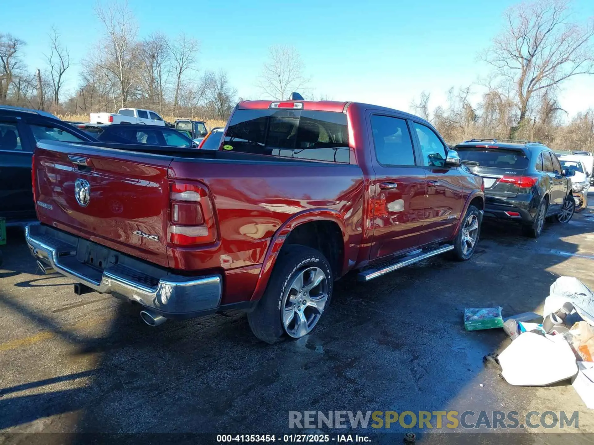 4 Photograph of a damaged car 1C6SRFJT8MN773616 RAM 1500 2021
