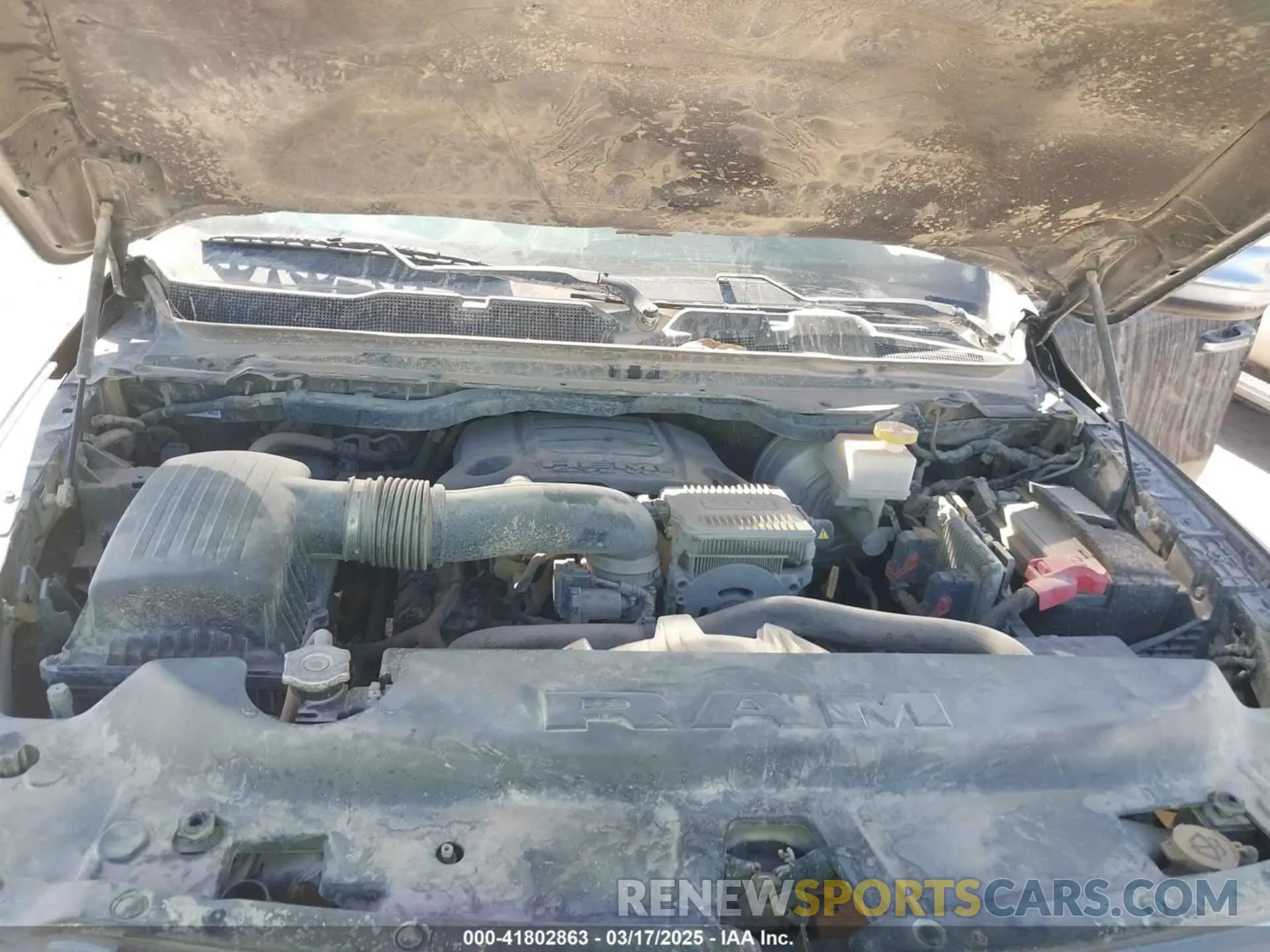 10 Photograph of a damaged car 1C6SRFJTXMN751178 RAM 1500 2021