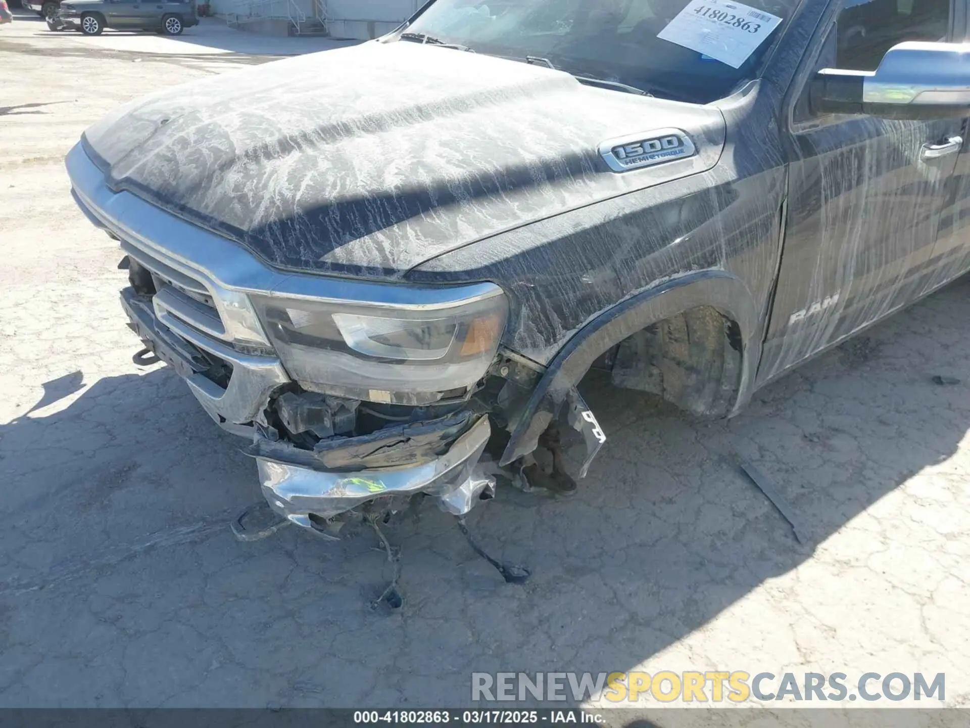 6 Photograph of a damaged car 1C6SRFJTXMN751178 RAM 1500 2021