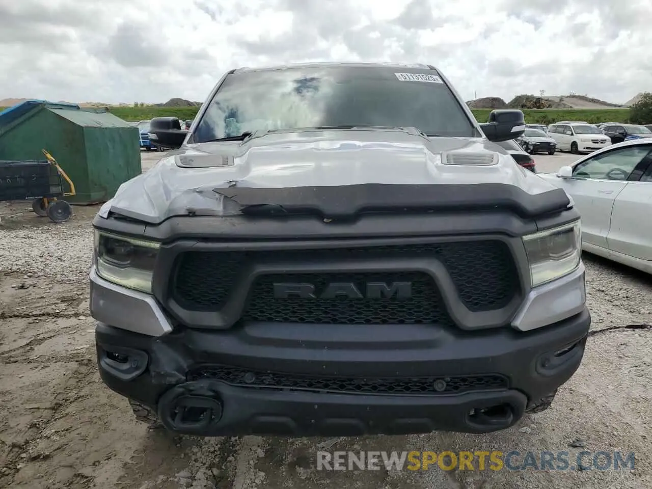 5 Photograph of a damaged car 1C6SRFLT0MN570040 RAM 1500 2021