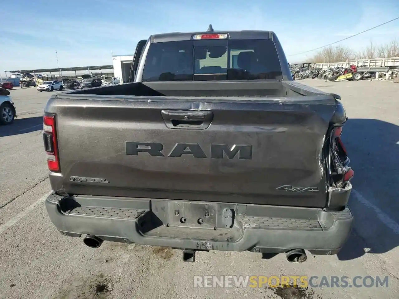 6 Photograph of a damaged car 1C6SRFLT4MN563379 RAM 1500 2021