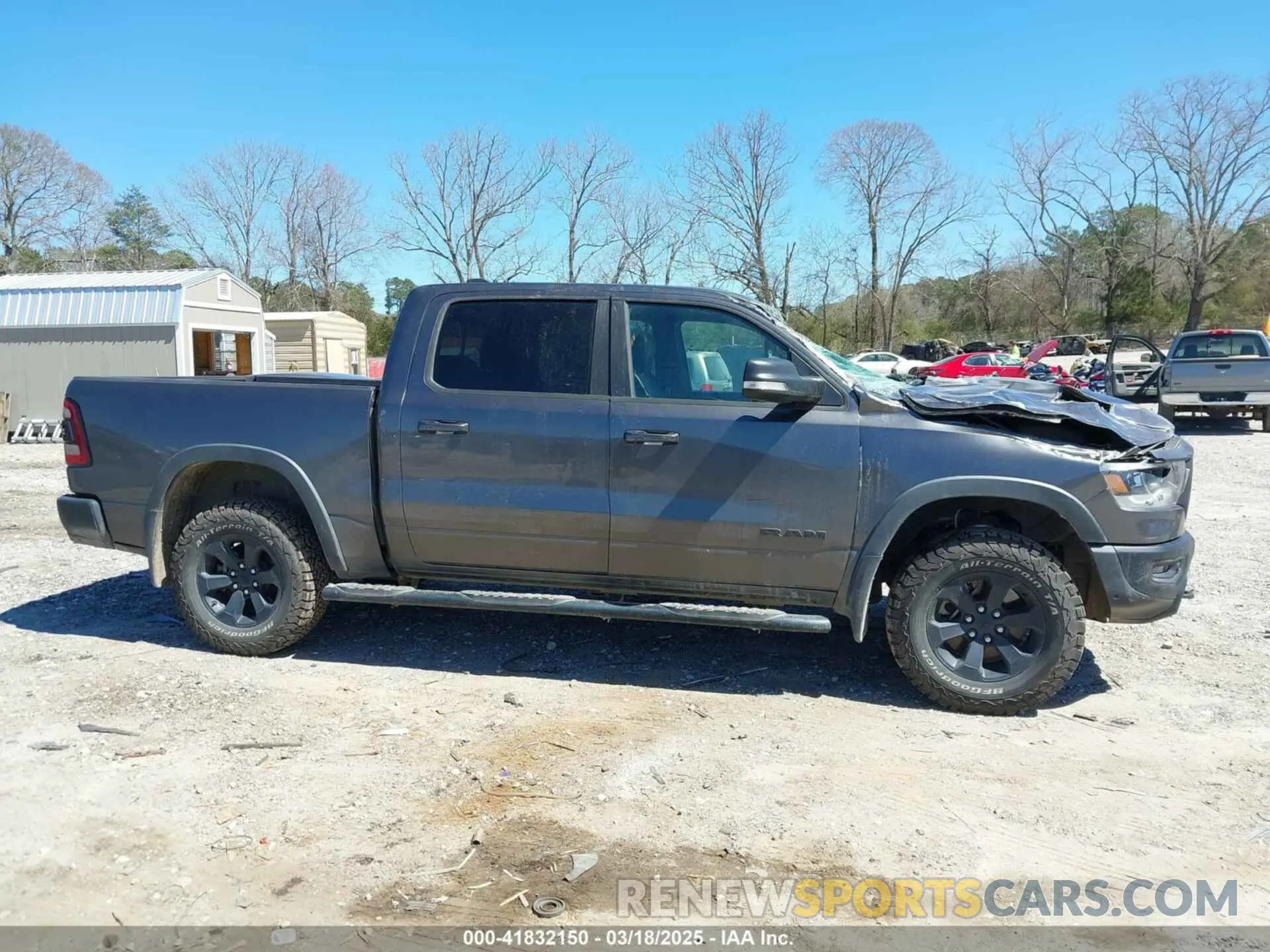 13 Photograph of a damaged car 1C6SRFLT5MN589263 RAM 1500 2021