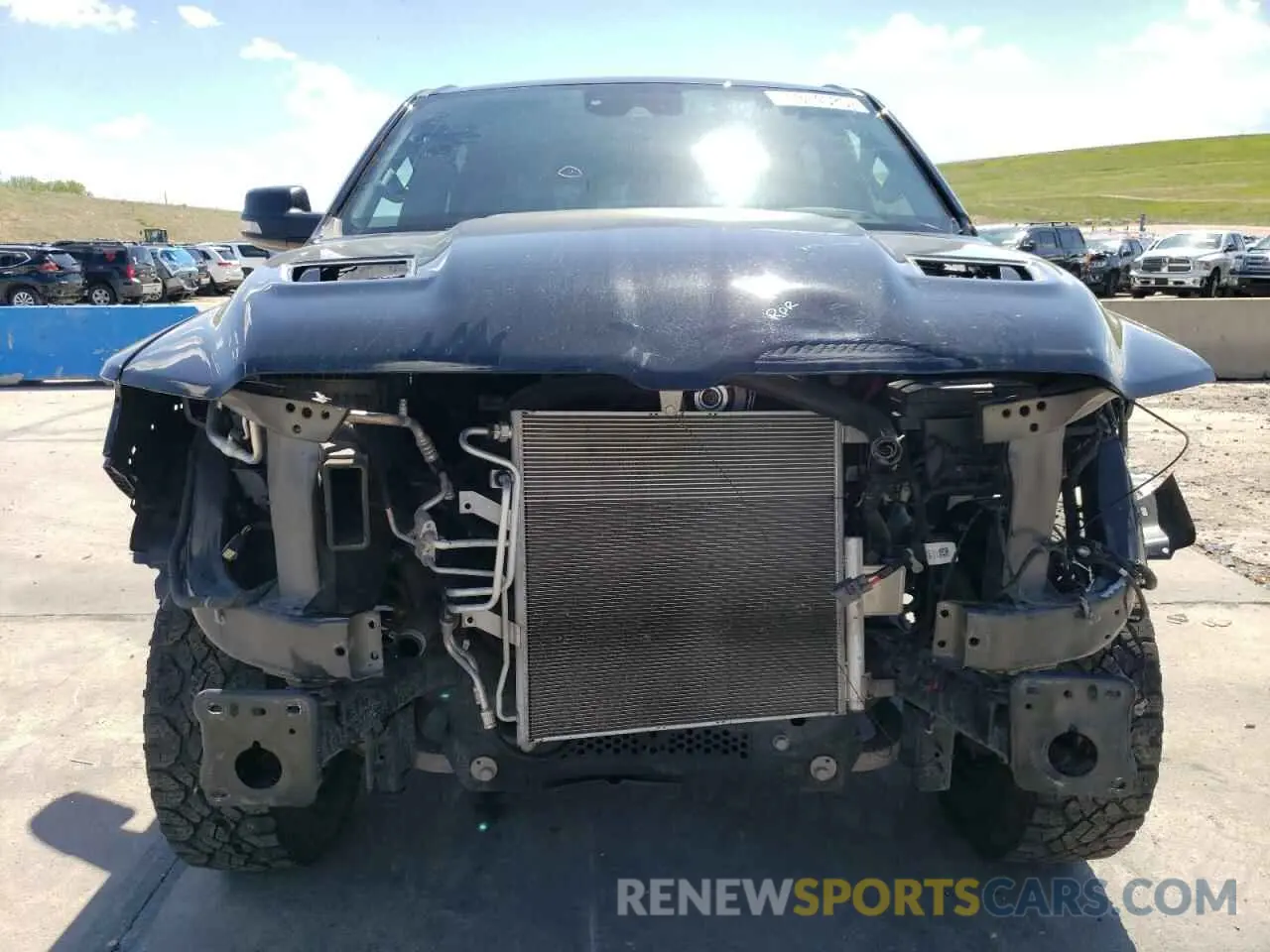5 Photograph of a damaged car 1C6SRFLT5MN621886 RAM 1500 2021