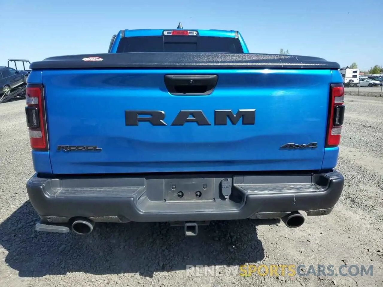 6 Photograph of a damaged car 1C6SRFLT8MN598457 RAM 1500 2021