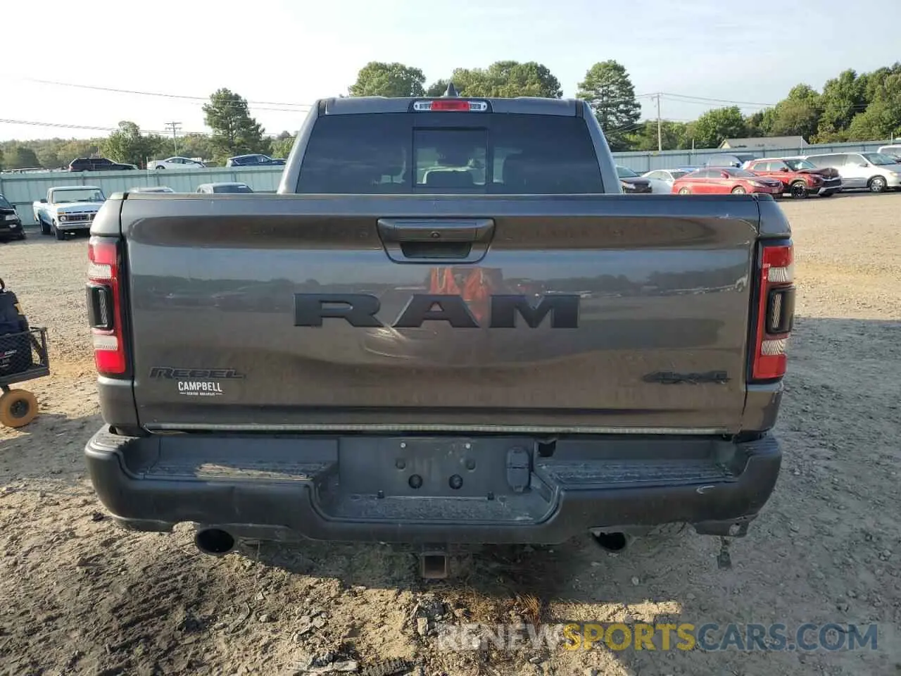 6 Photograph of a damaged car 1C6SRFLT8MN602703 RAM 1500 2021