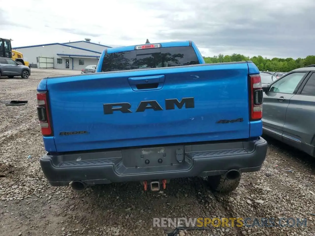 6 Photograph of a damaged car 1C6SRFLT9MN603035 RAM 1500 2021