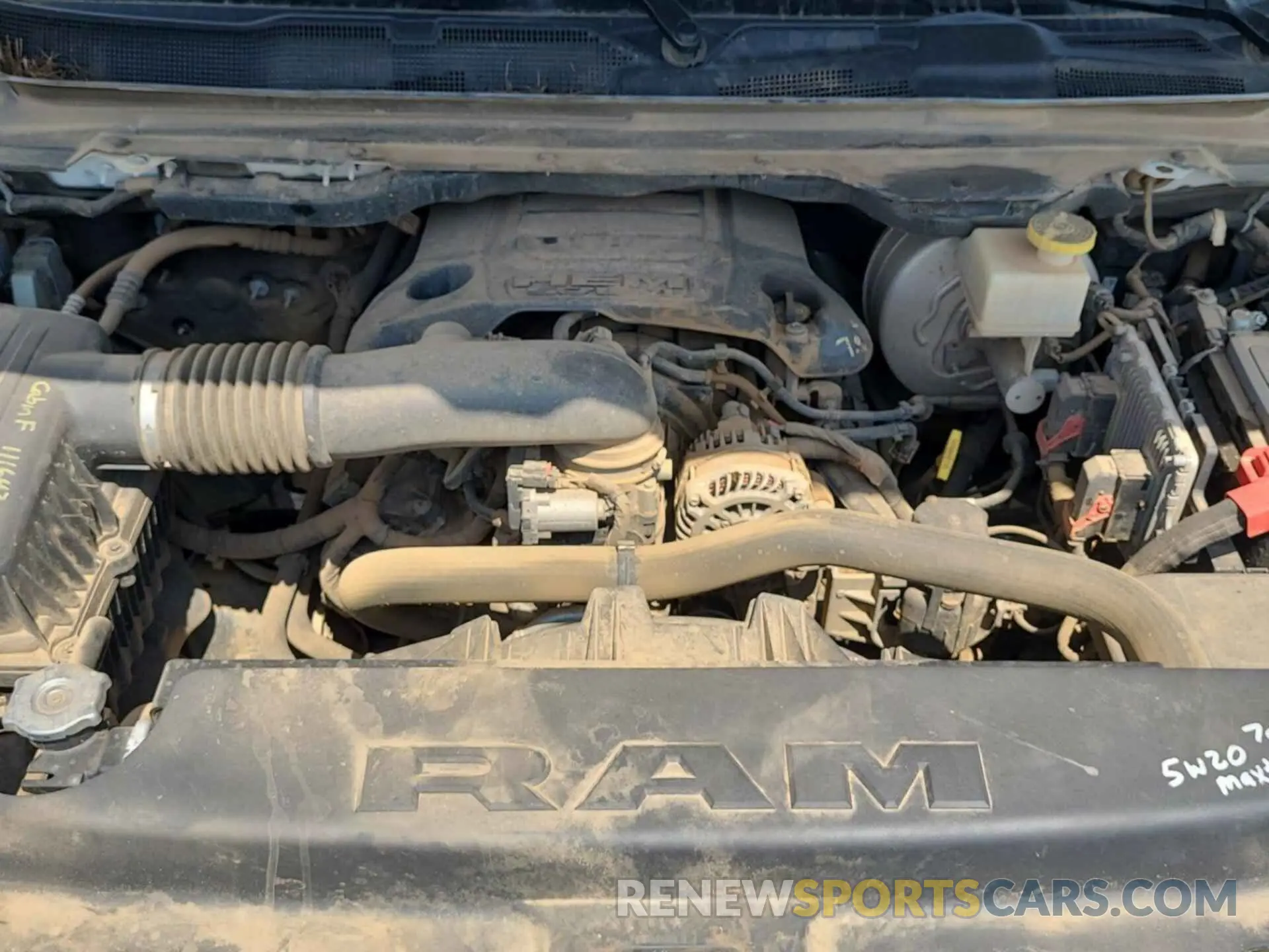 22 Photograph of a damaged car 1C6SRFMT1MN714659 RAM 1500 2021