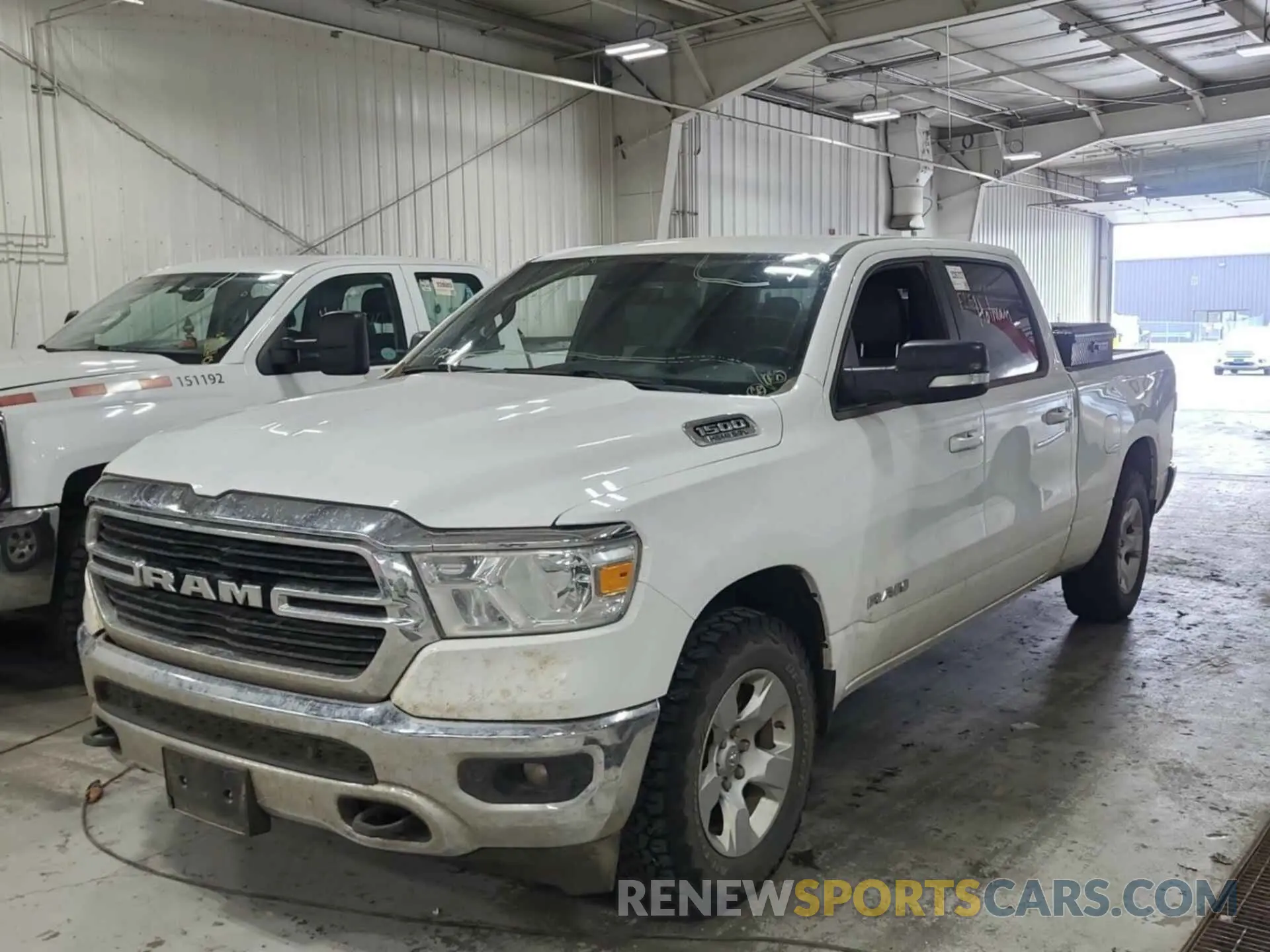 8 Photograph of a damaged car 1C6SRFMT1MN714659 RAM 1500 2021