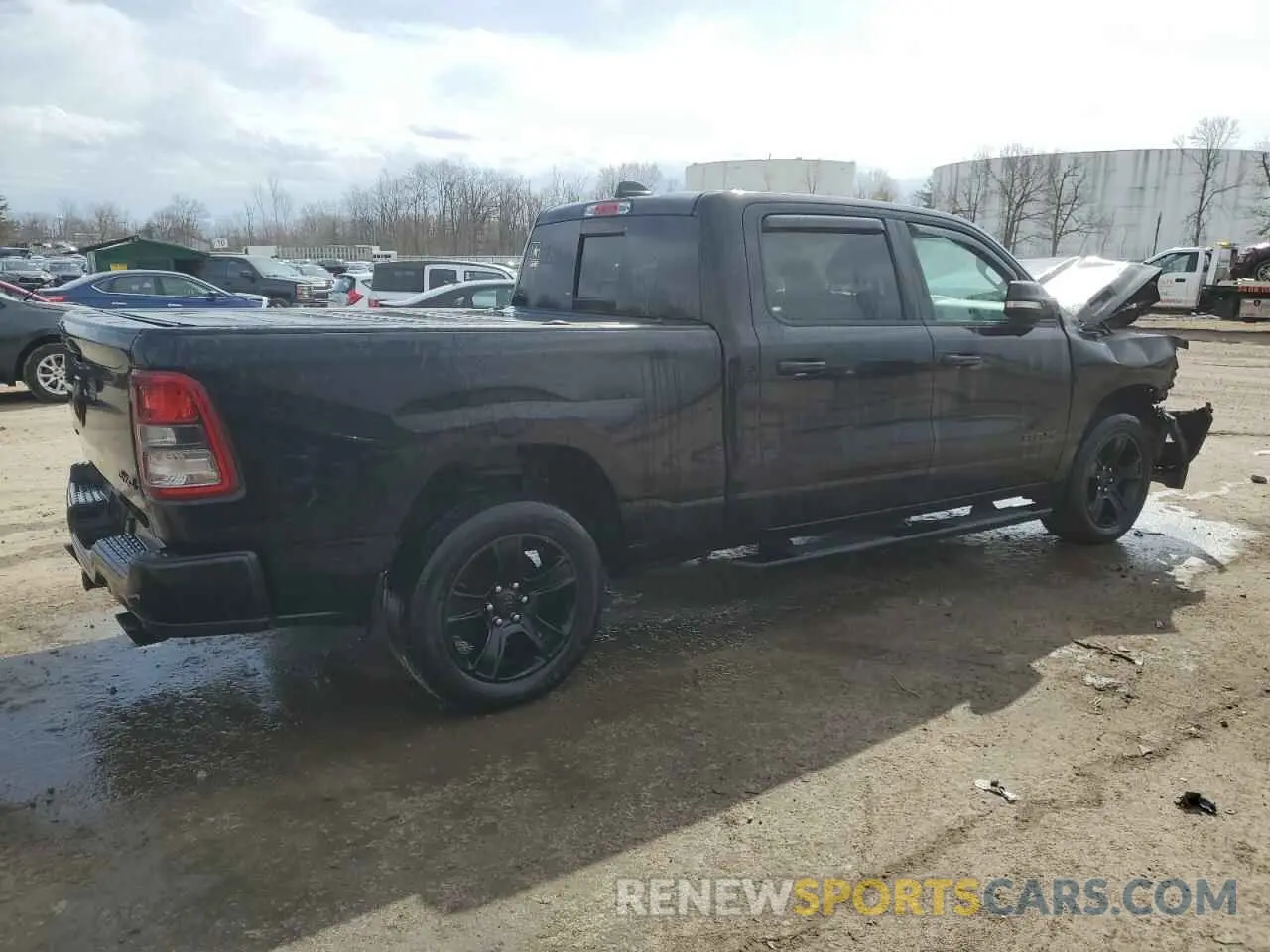 3 Photograph of a damaged car 1C6SRFMT4MN602776 RAM 1500 2021
