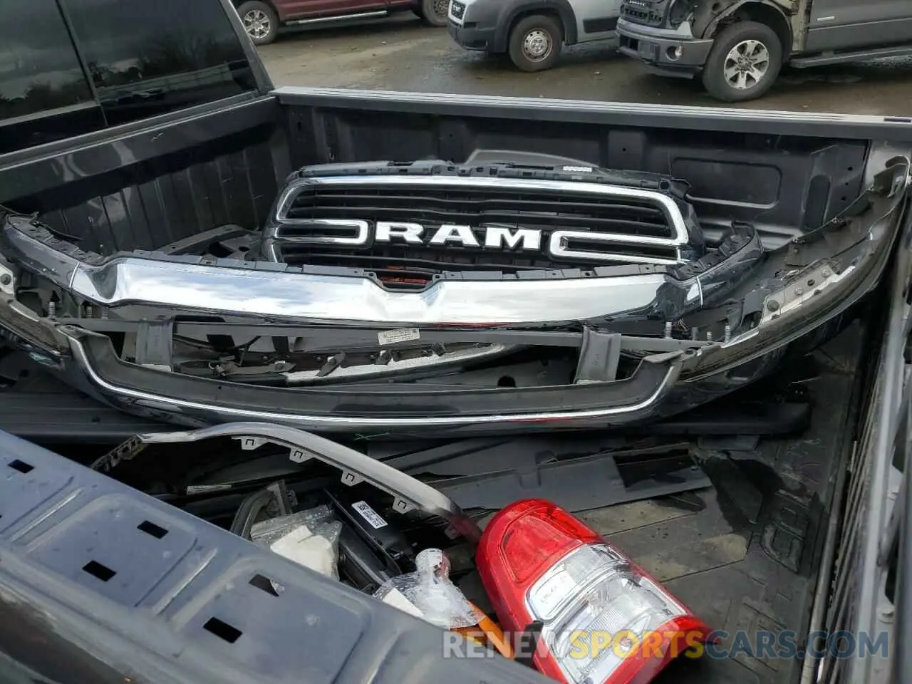 12 Photograph of a damaged car 1C6SRFMT6MN615853 RAM 1500 2021